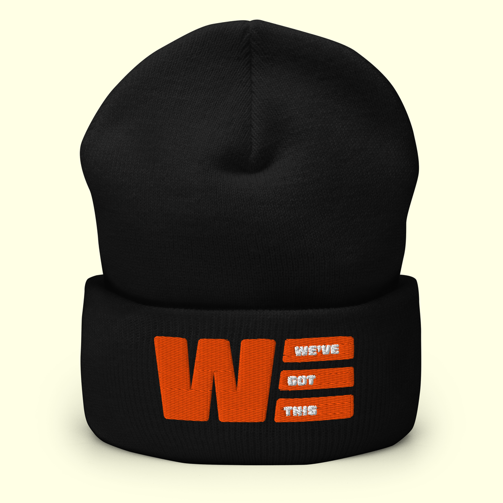 "We've Got This" Logo Men's Cuffed Beanie