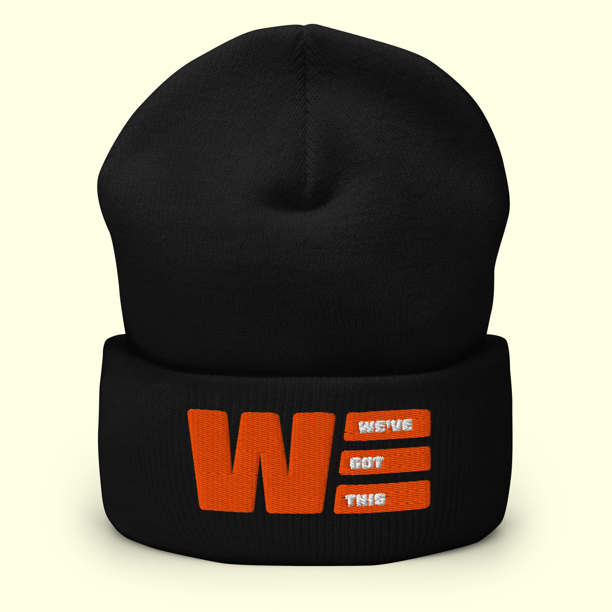 "We've Got This" Logo Men's Cuffed Beanie