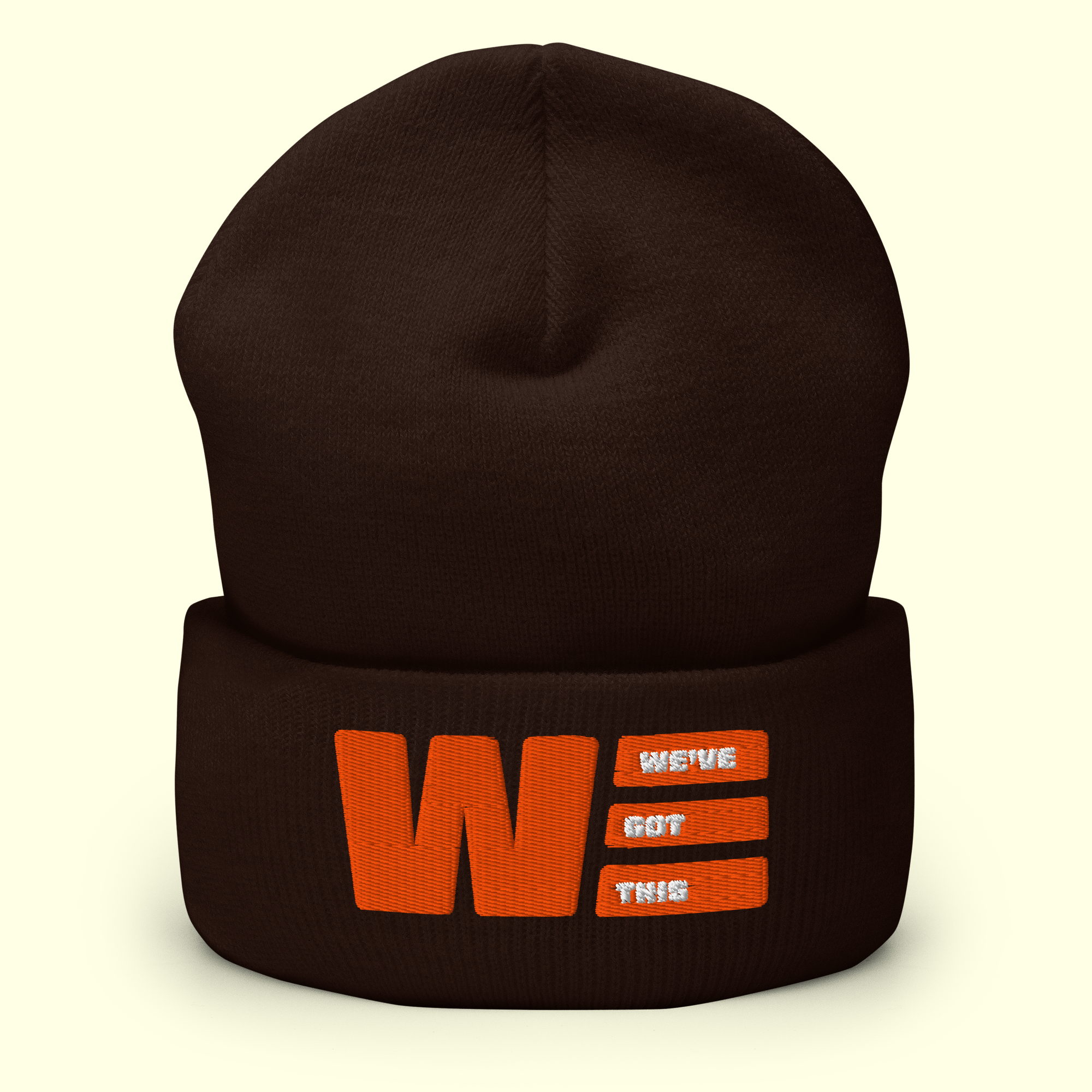 "We've Got This" Logo Men's Cuffed Beanie