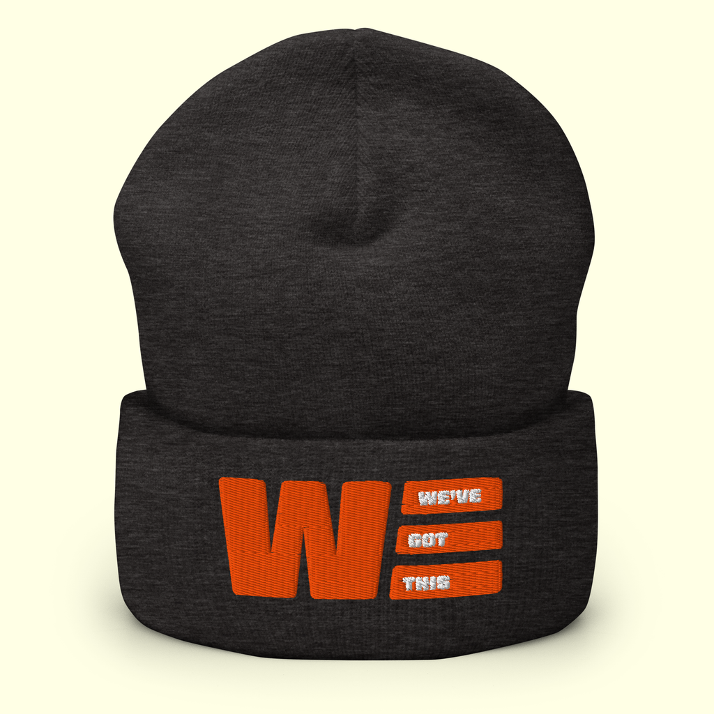 "We've Got This" Logo Men's Cuffed Beanie