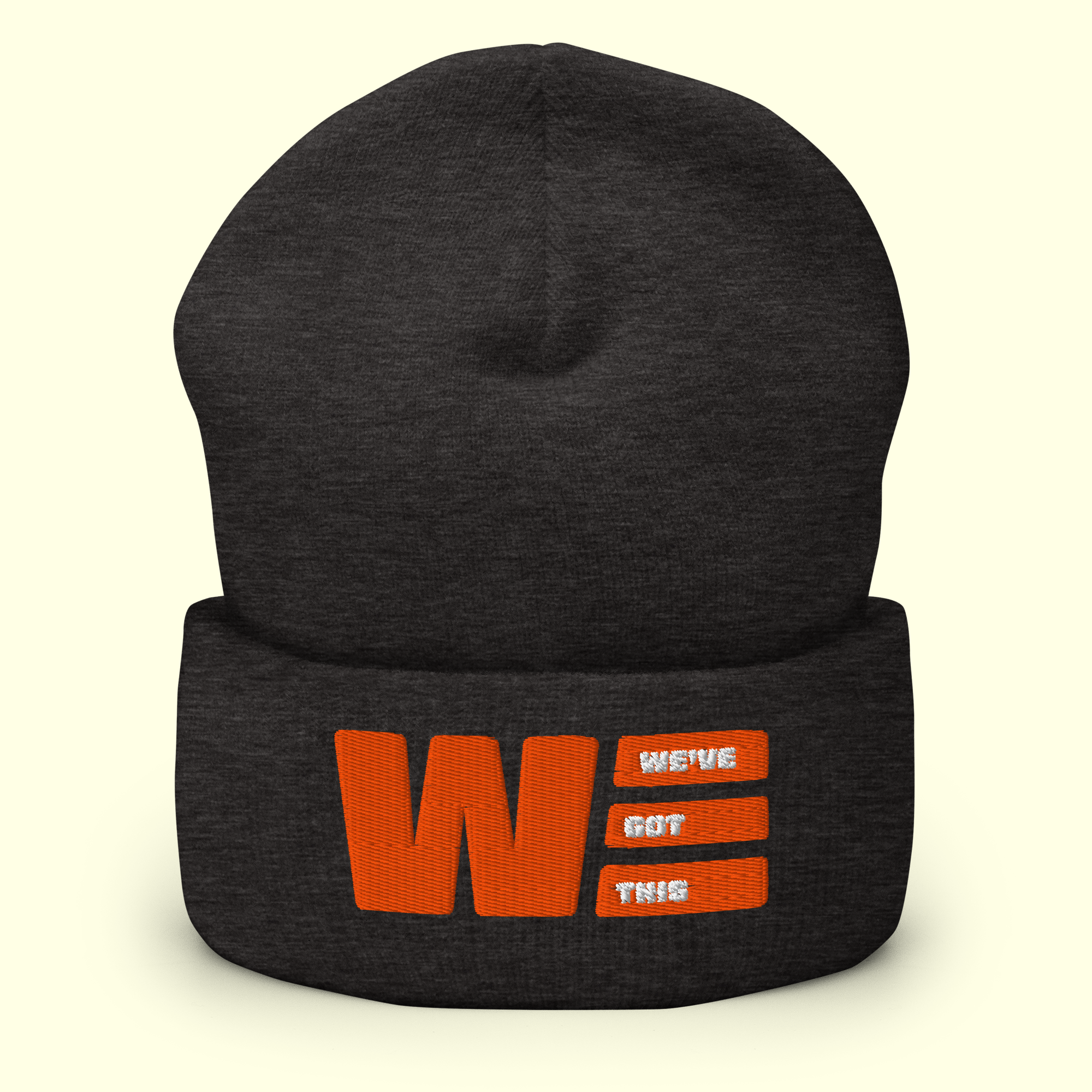 "We've Got This" Logo Men's Cuffed Beanie