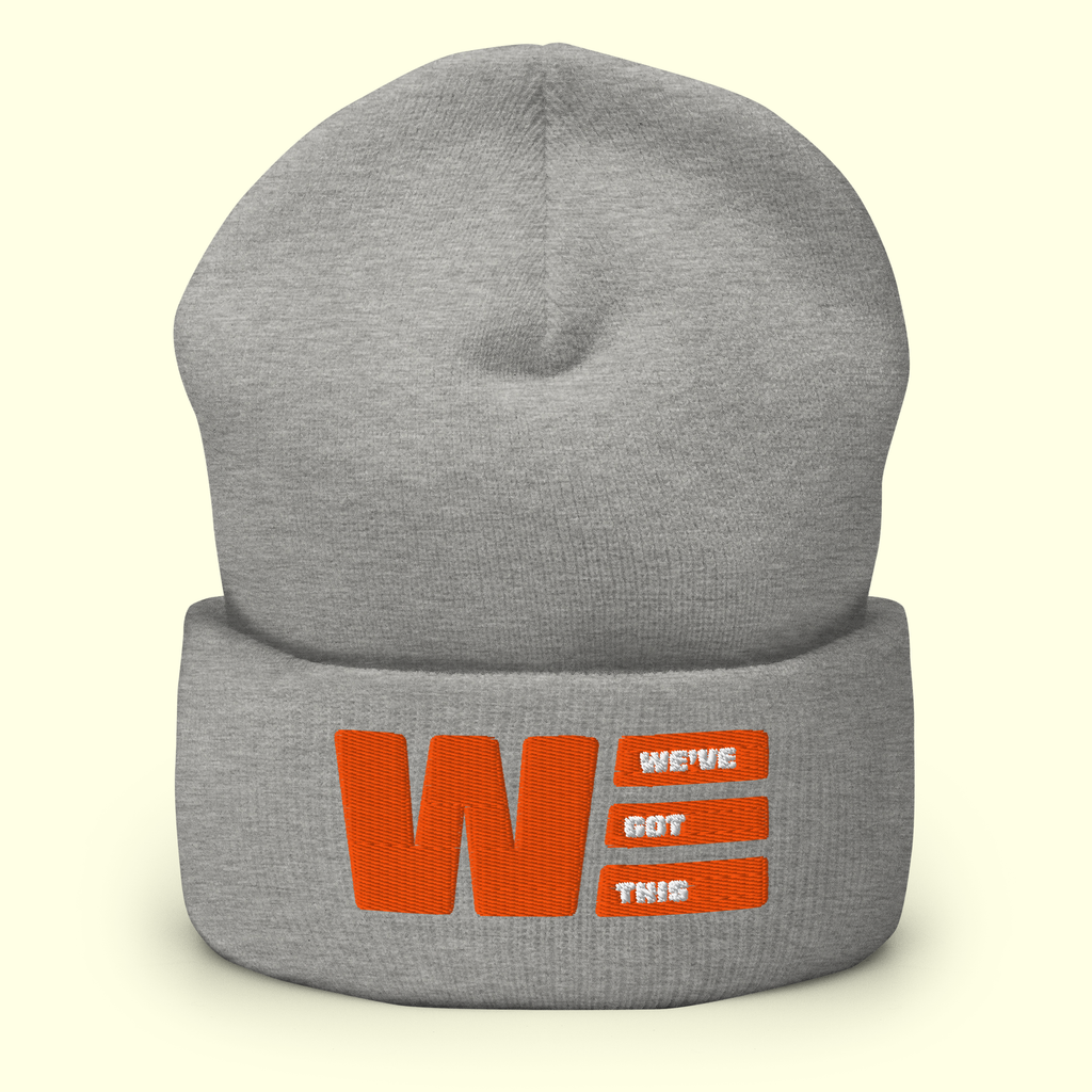 "We've Got This" Logo Men's Cuffed Beanie