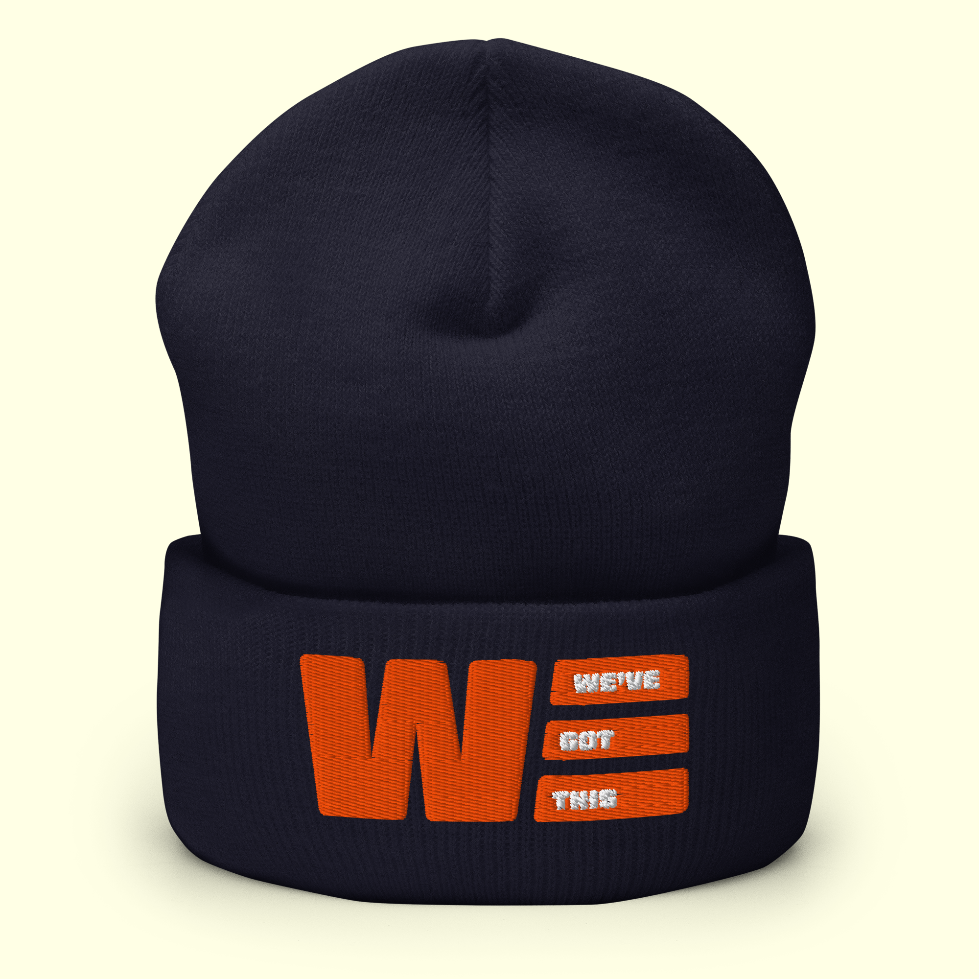 "We've Got This" Logo Men's Cuffed Beanie