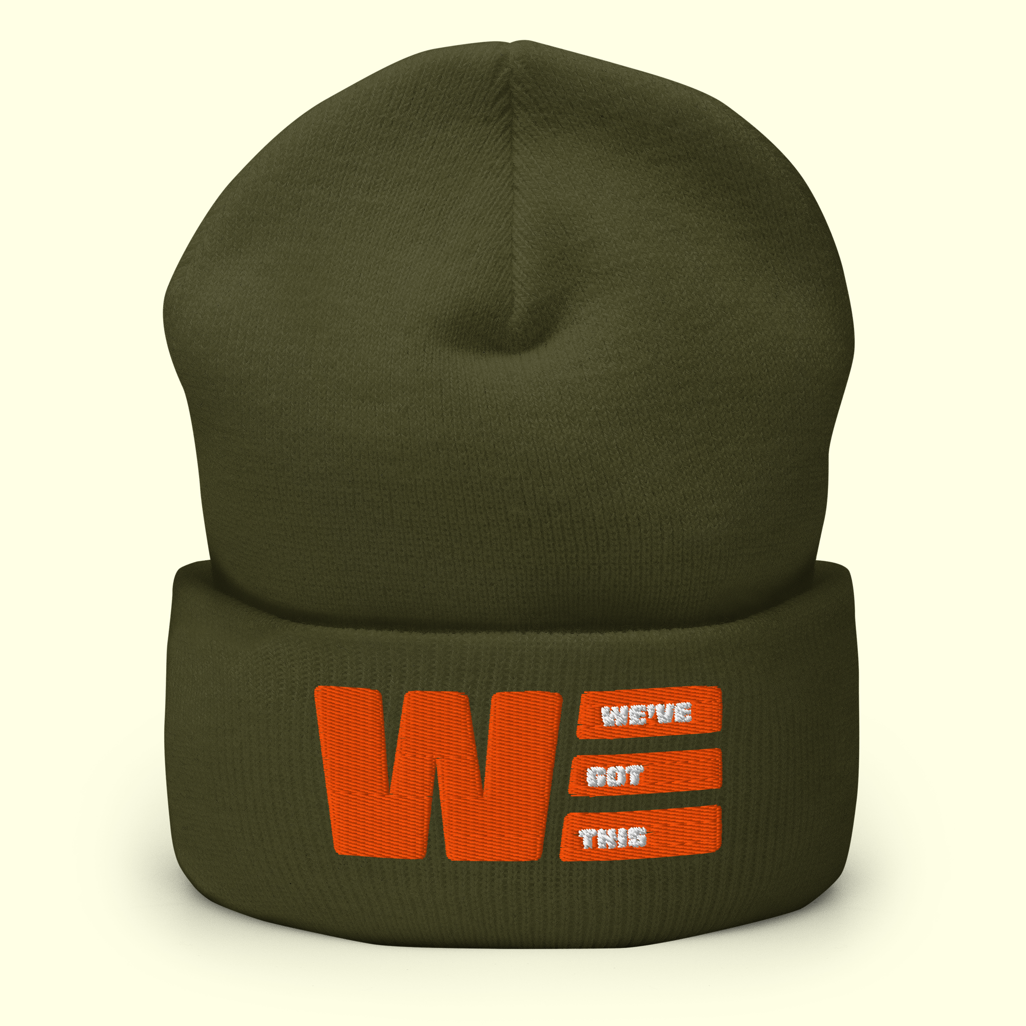 "We've Got This" Logo Men's Cuffed Beanie