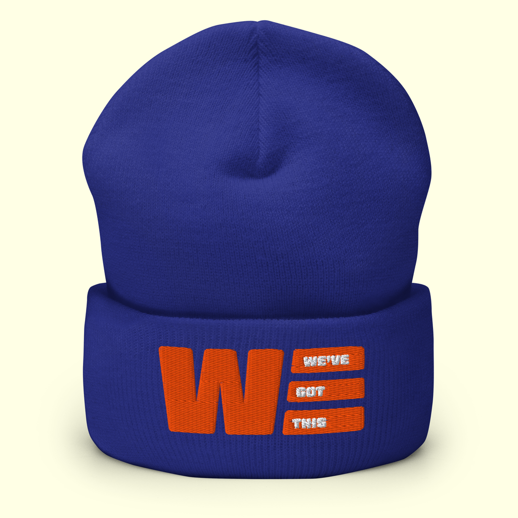 "We've Got This" Logo Men's Cuffed Beanie