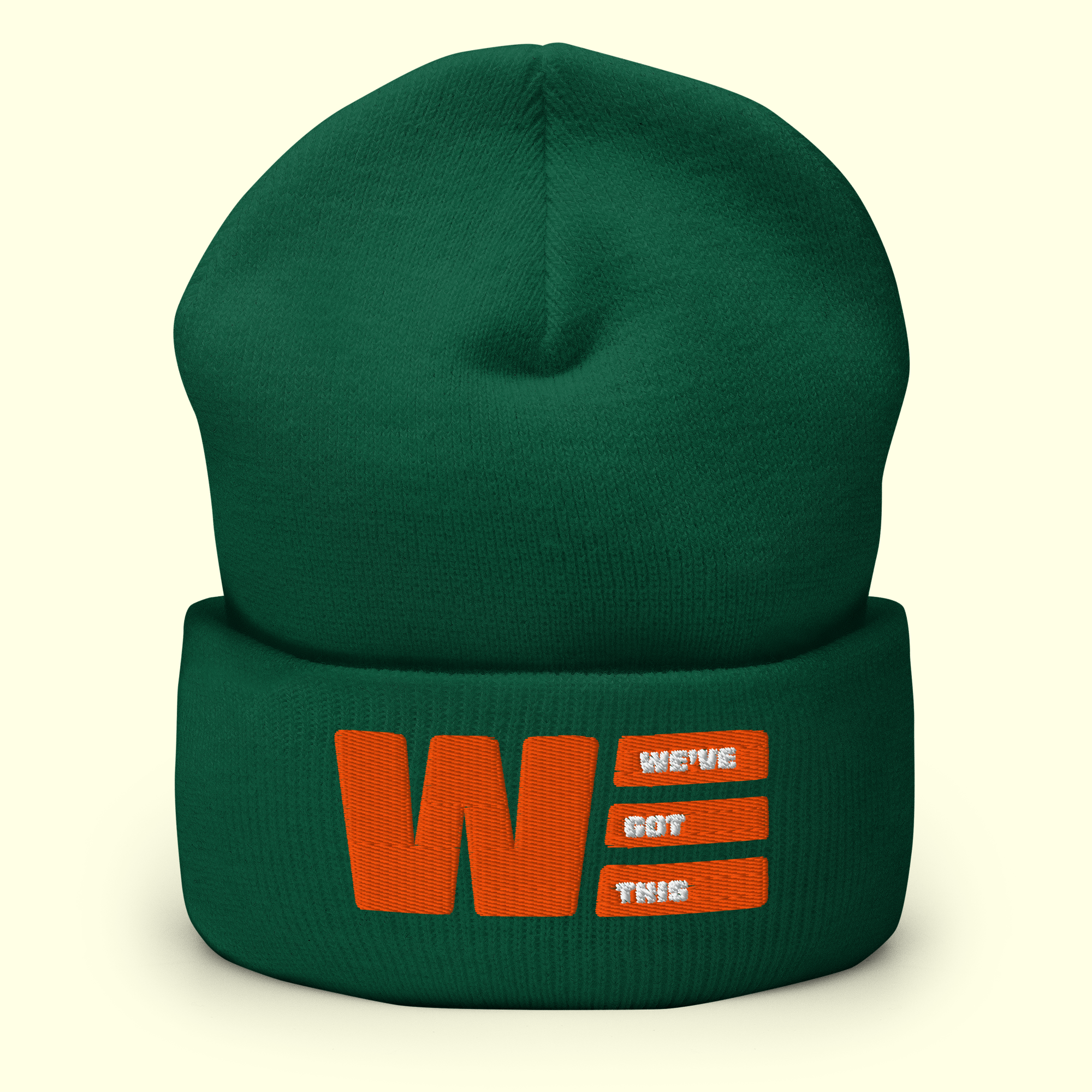 "We've Got This" Logo Men's Cuffed Beanie