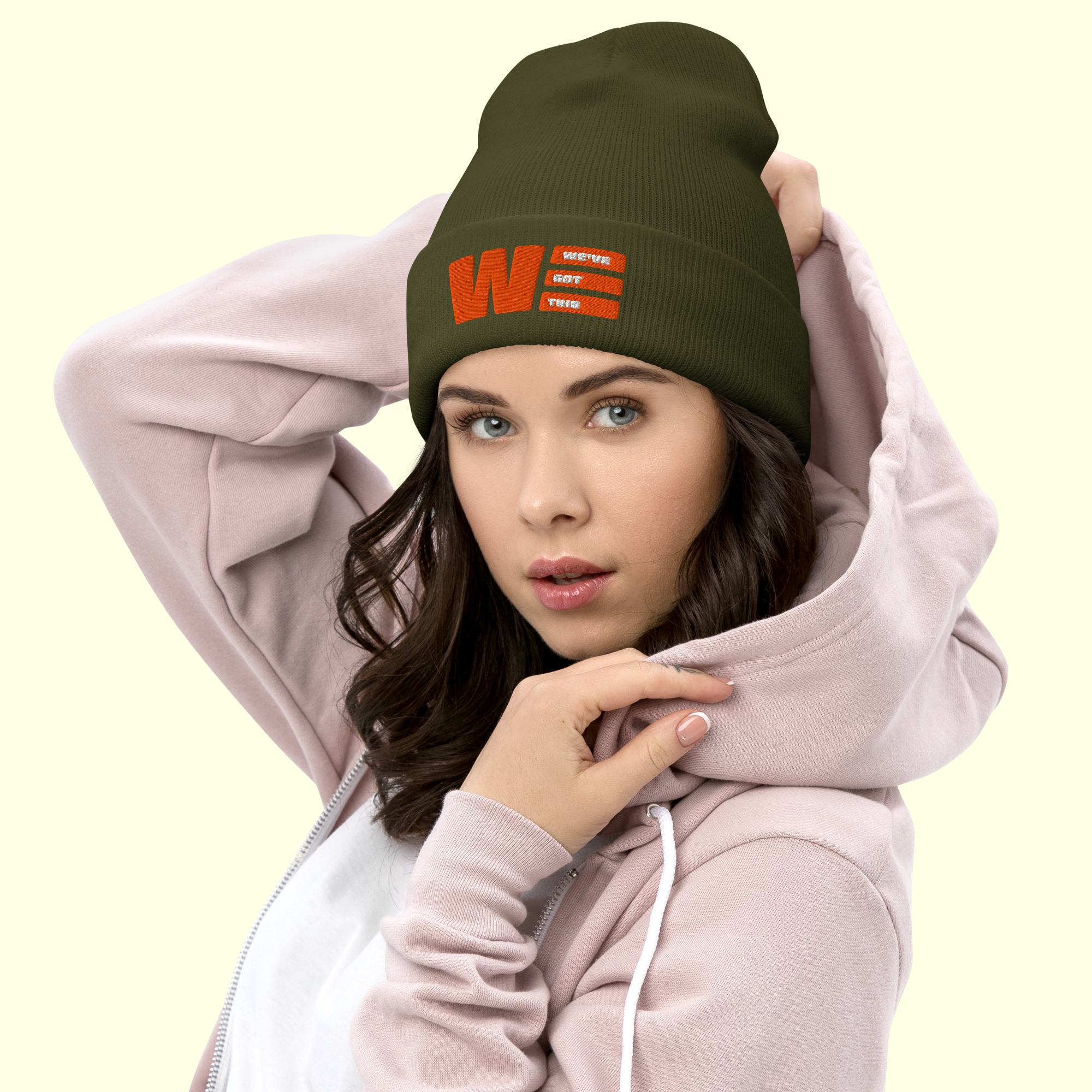 "We've Got This" Logo Women's Cuffed Beanie