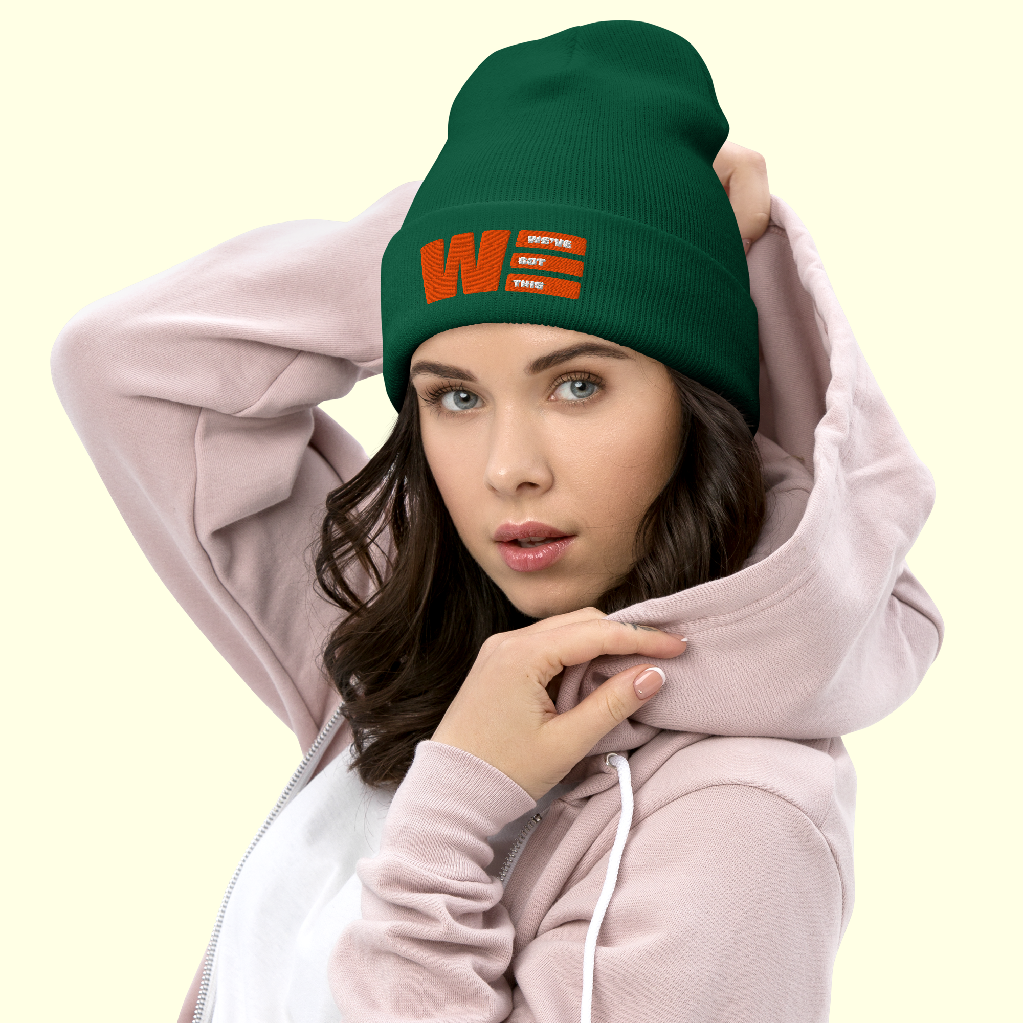 "We've Got This" Logo Women's Cuffed Beanie