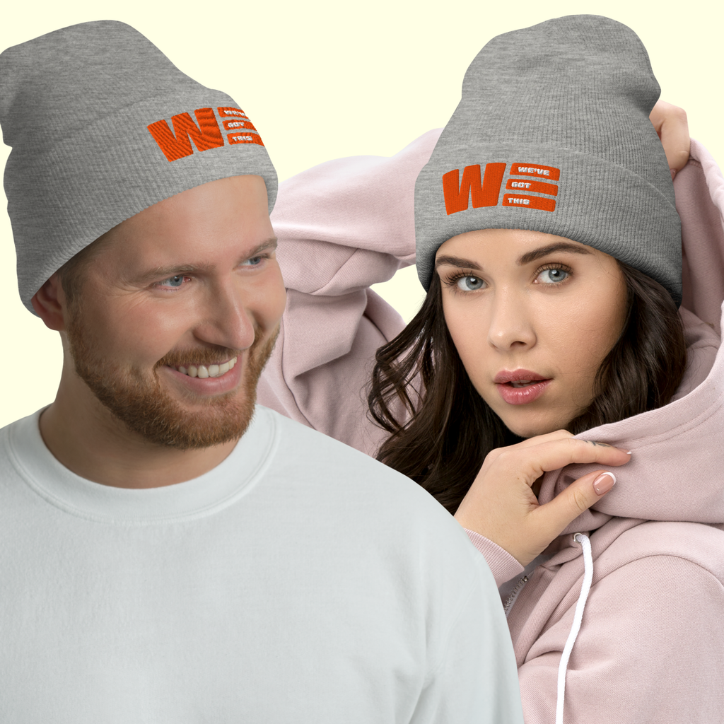 "We've Got This" Logo Unisex Cuffed Beanie