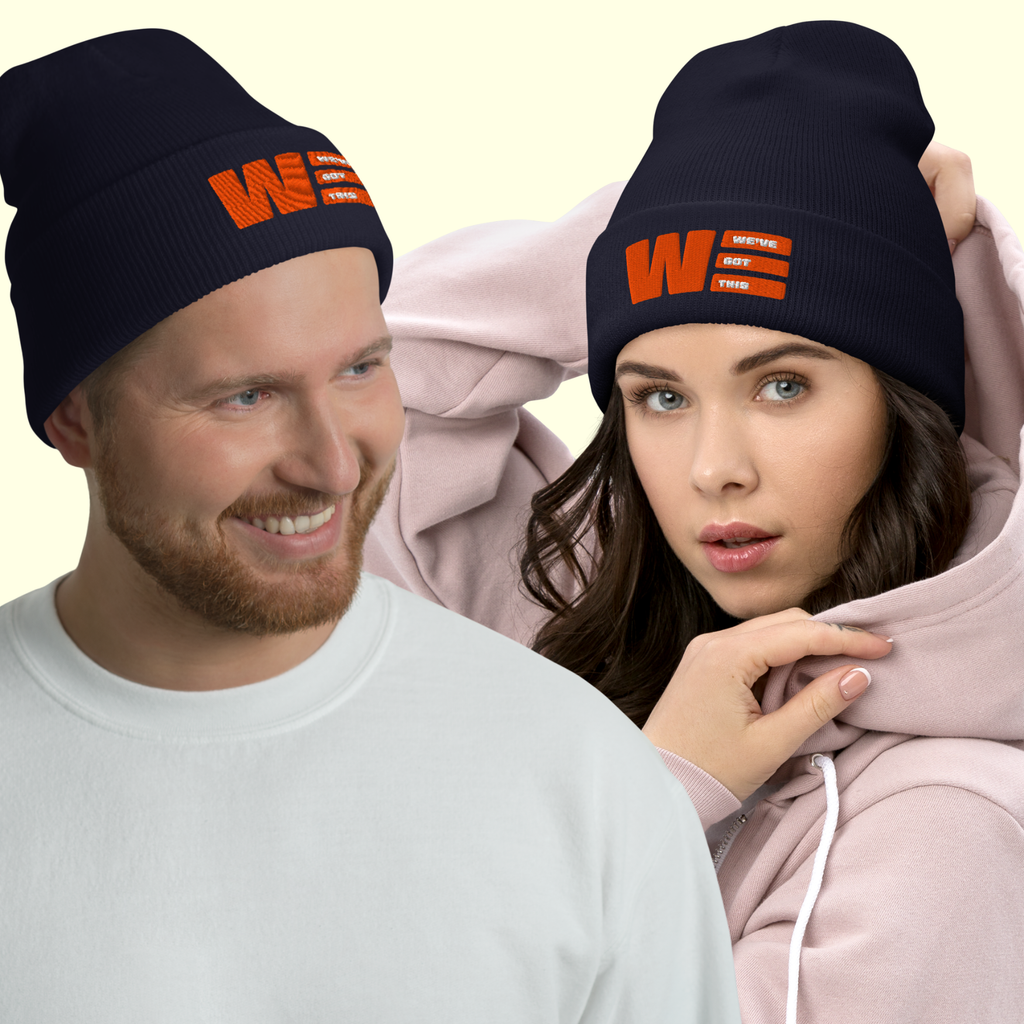 "We've Got This" Logo Unisex Cuffed Beanie