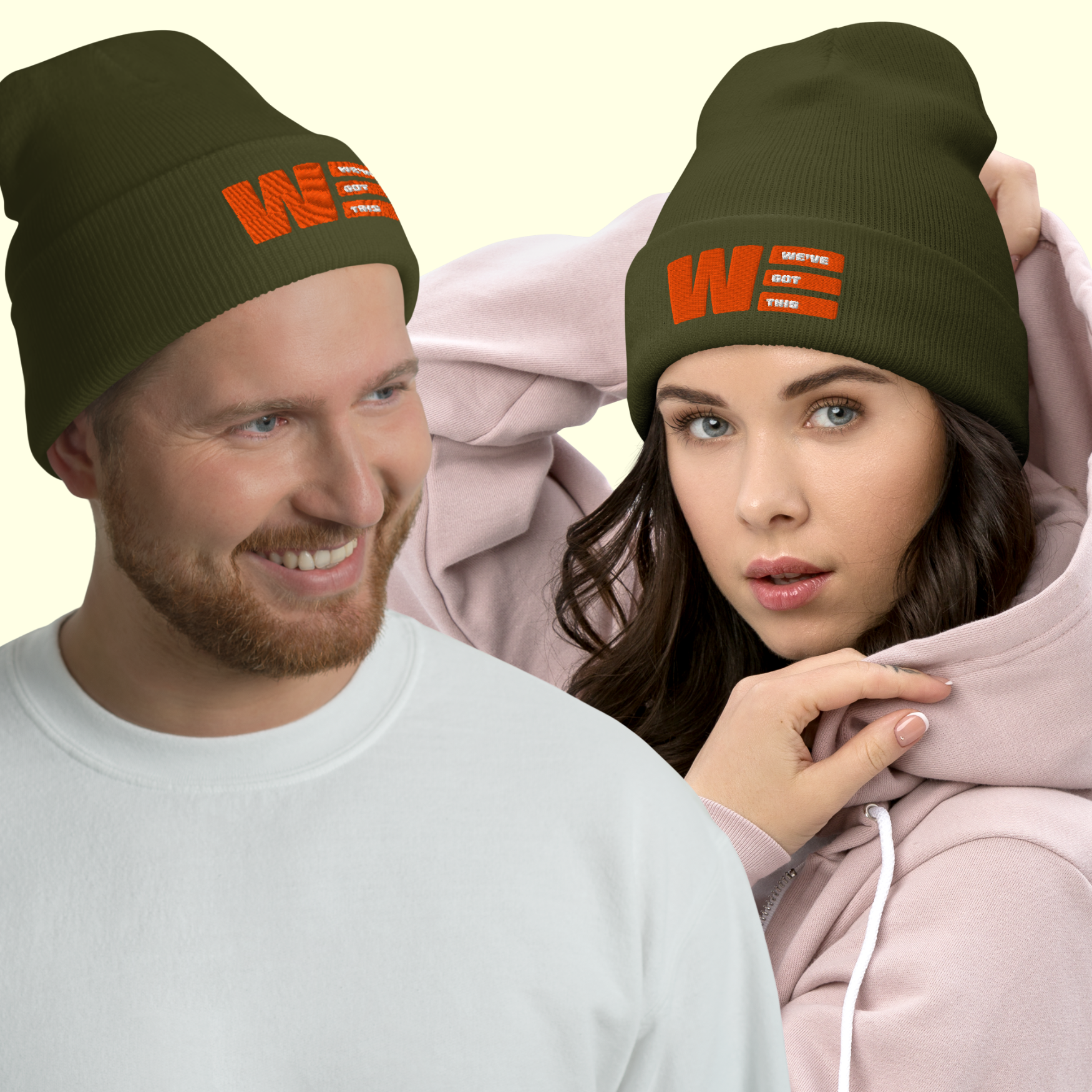"We've Got This" Logo Unisex Cuffed Beanie