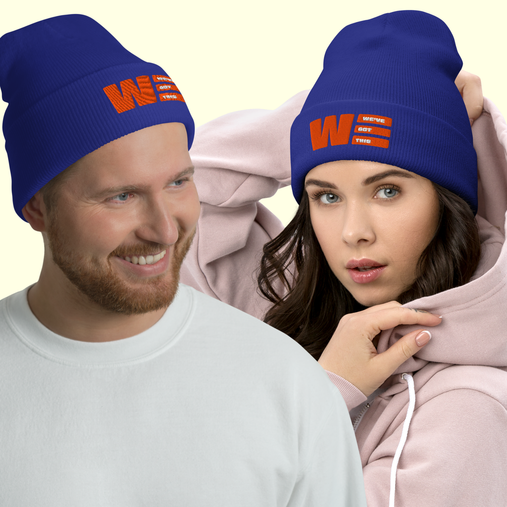 "We've Got This" Logo Unisex Cuffed Beanie