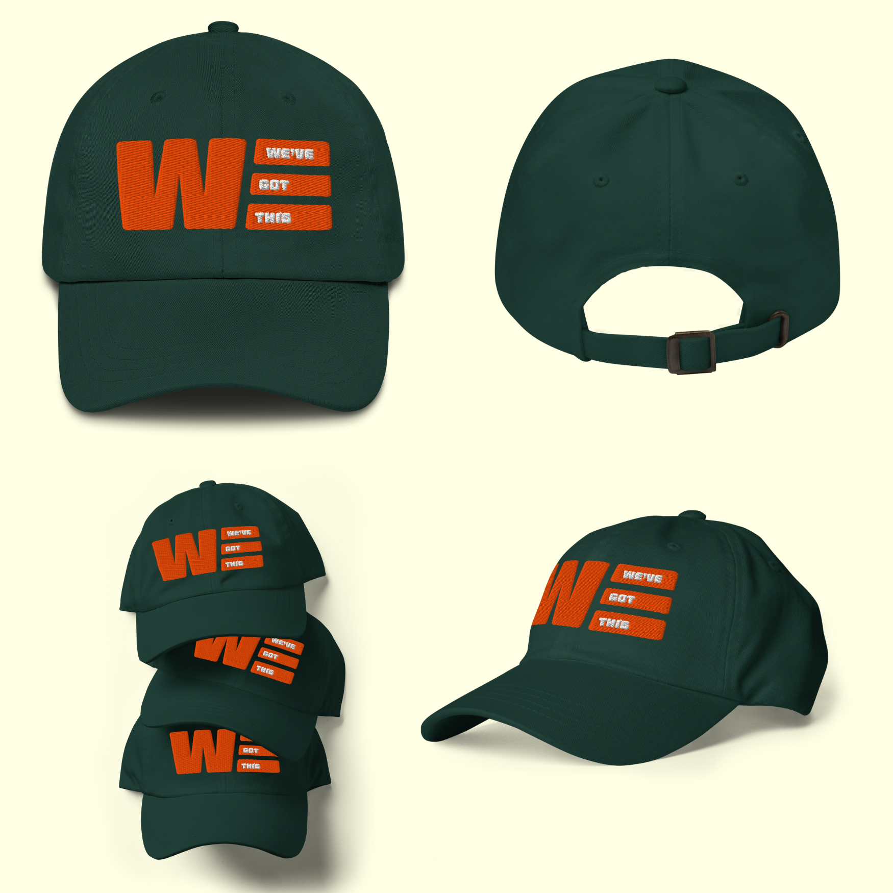 "We've Got This" Logo Unisex Baseball cap
