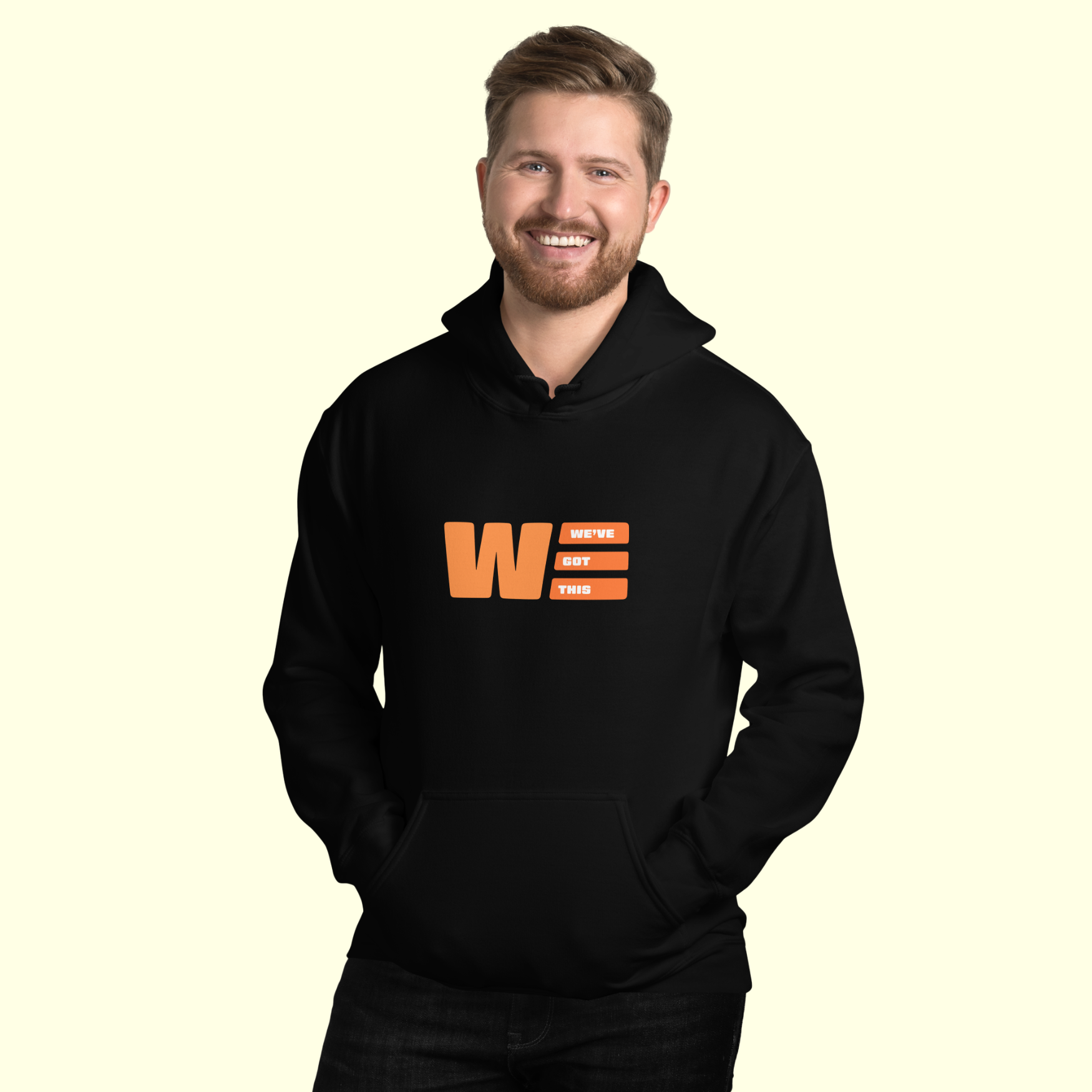 "We've Got This" Logo Men's Hoodie