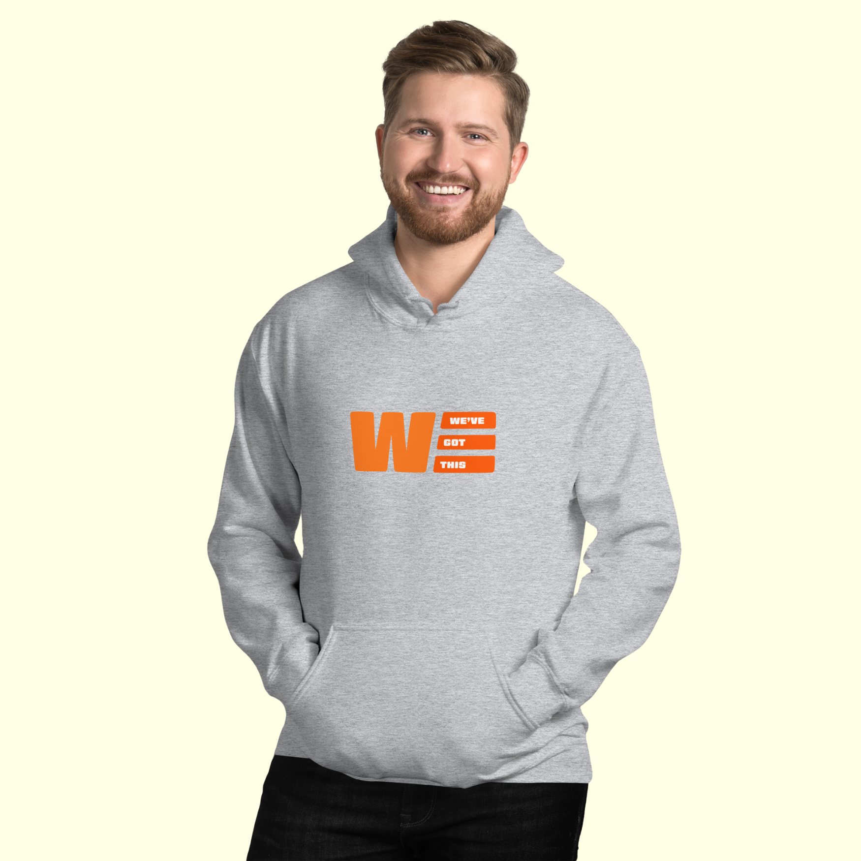"We've Got This" Logo Men's Hoodie