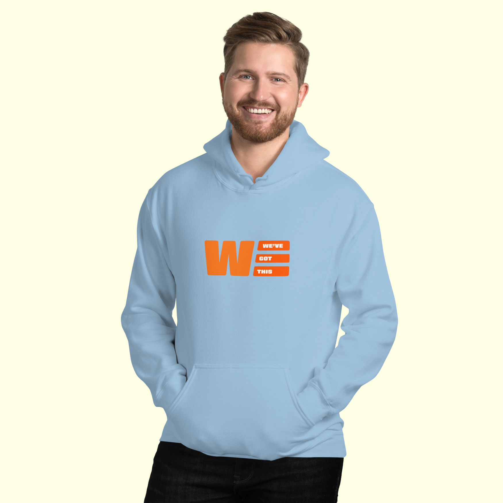 "We've Got This" Logo Men's Hoodie