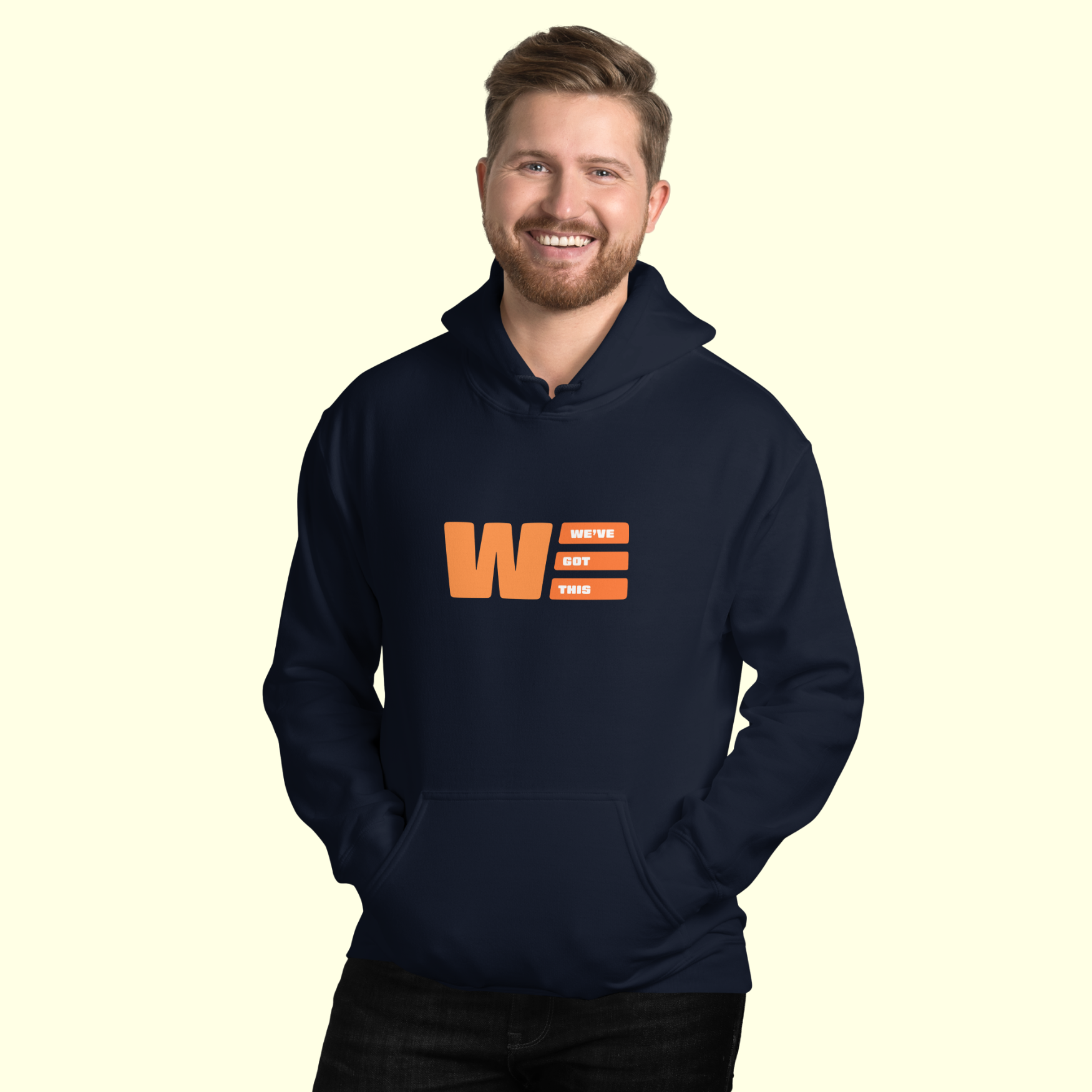 "We've Got This" Logo Men's Hoodie