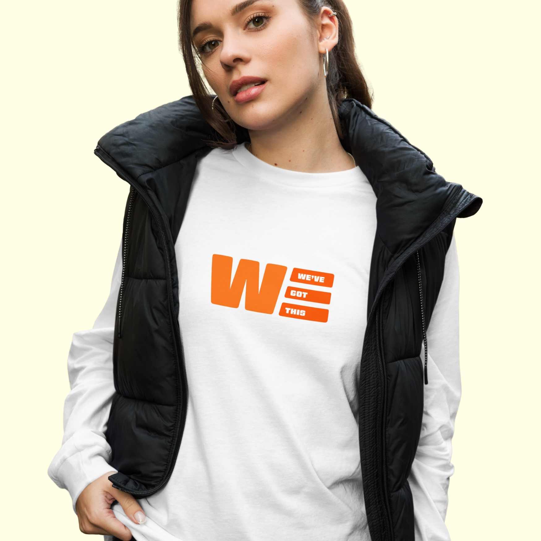 "We've Got This" Logo Women's Long Sleeve Tee
