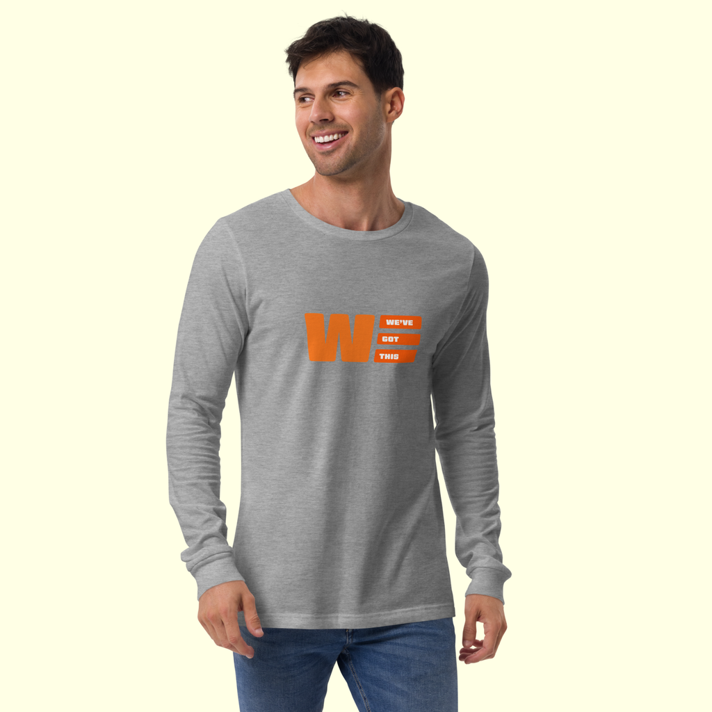 "We've Got This" Logo Men's Long Sleeve Tee