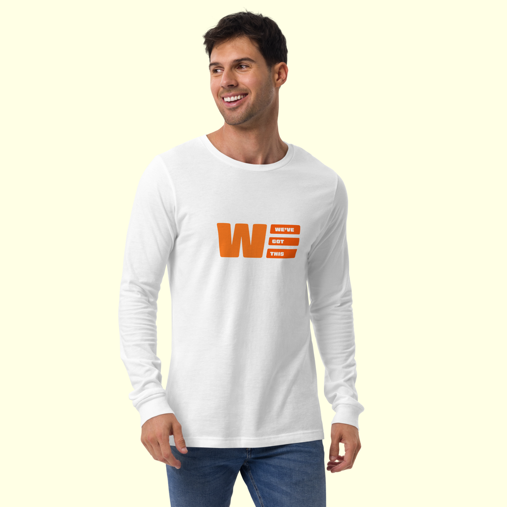 "We've Got This" Logo Men's Long Sleeve Tee