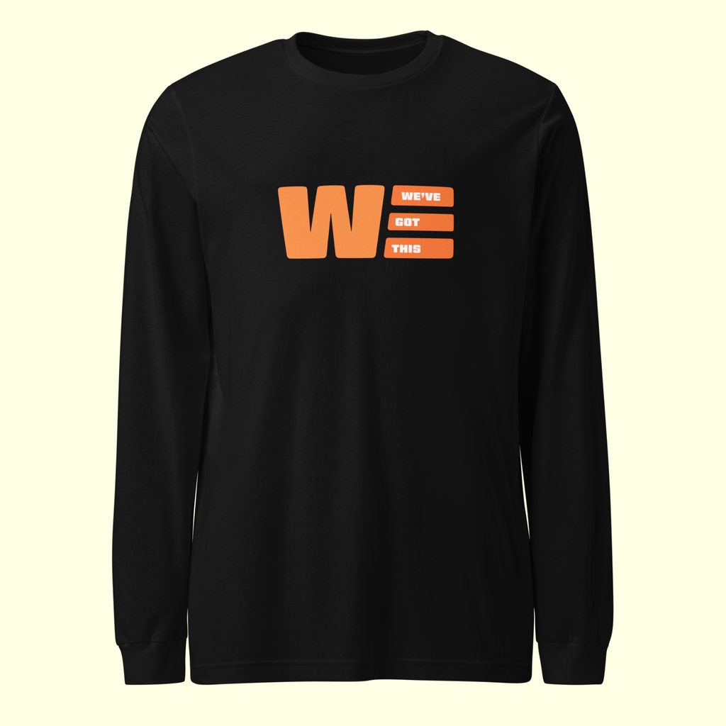 "We've Got This" Logo Men's Long Sleeve Tee