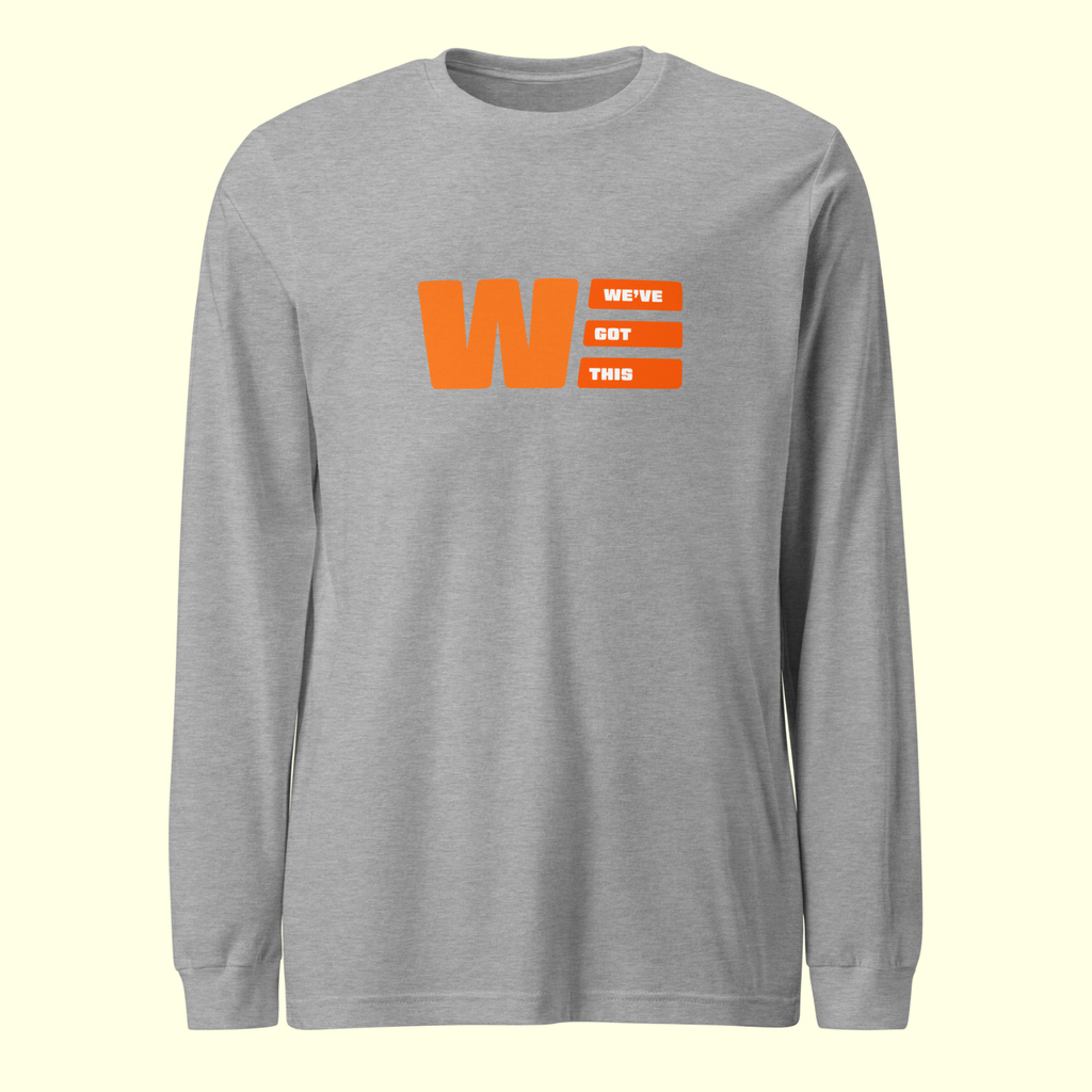"We've Got This" Logo Men's Long Sleeve Tee