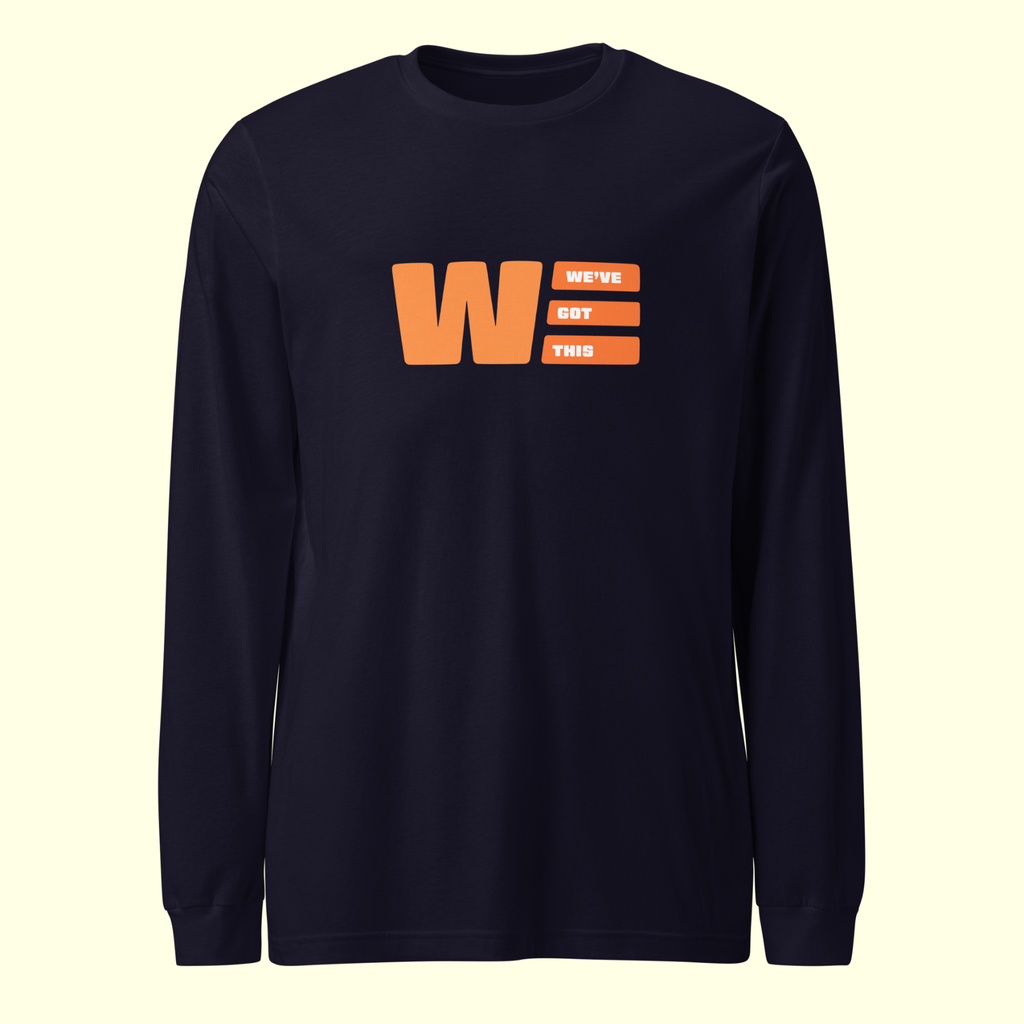 "We've Got This" Logo Men's Long Sleeve Tee