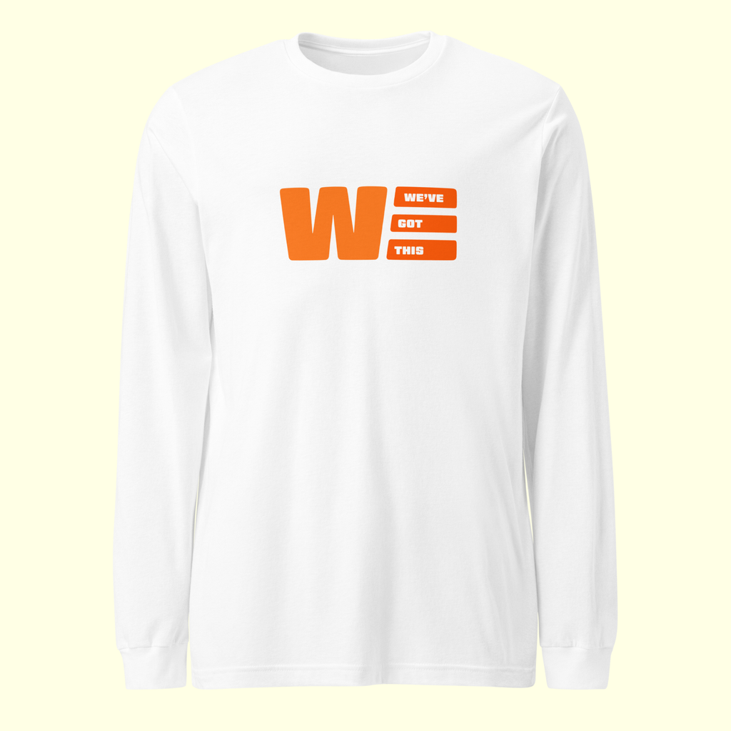 "We've Got This" Logo Men's Long Sleeve Tee