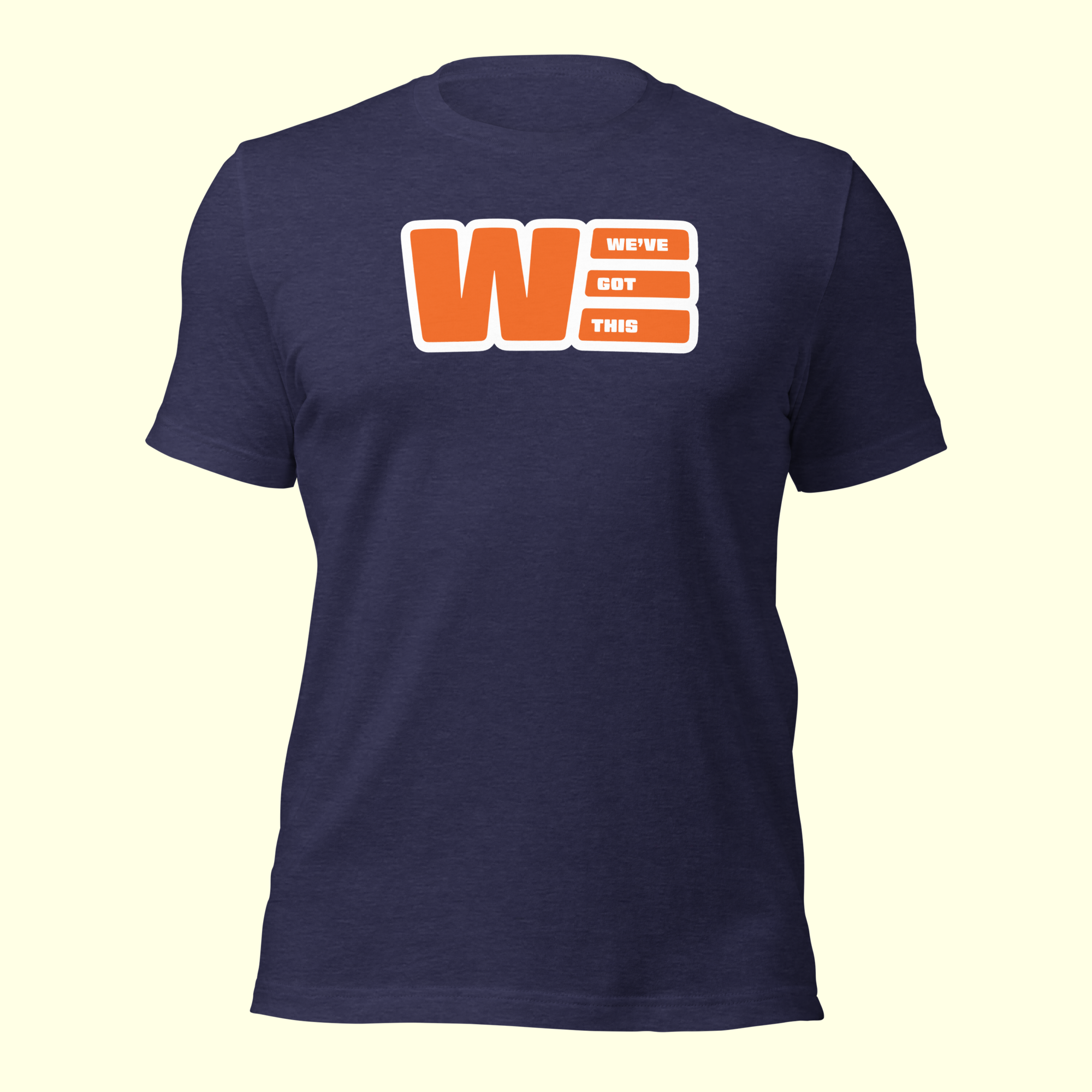 "We've Got This" Logo Men's t-shirt w/ white outline