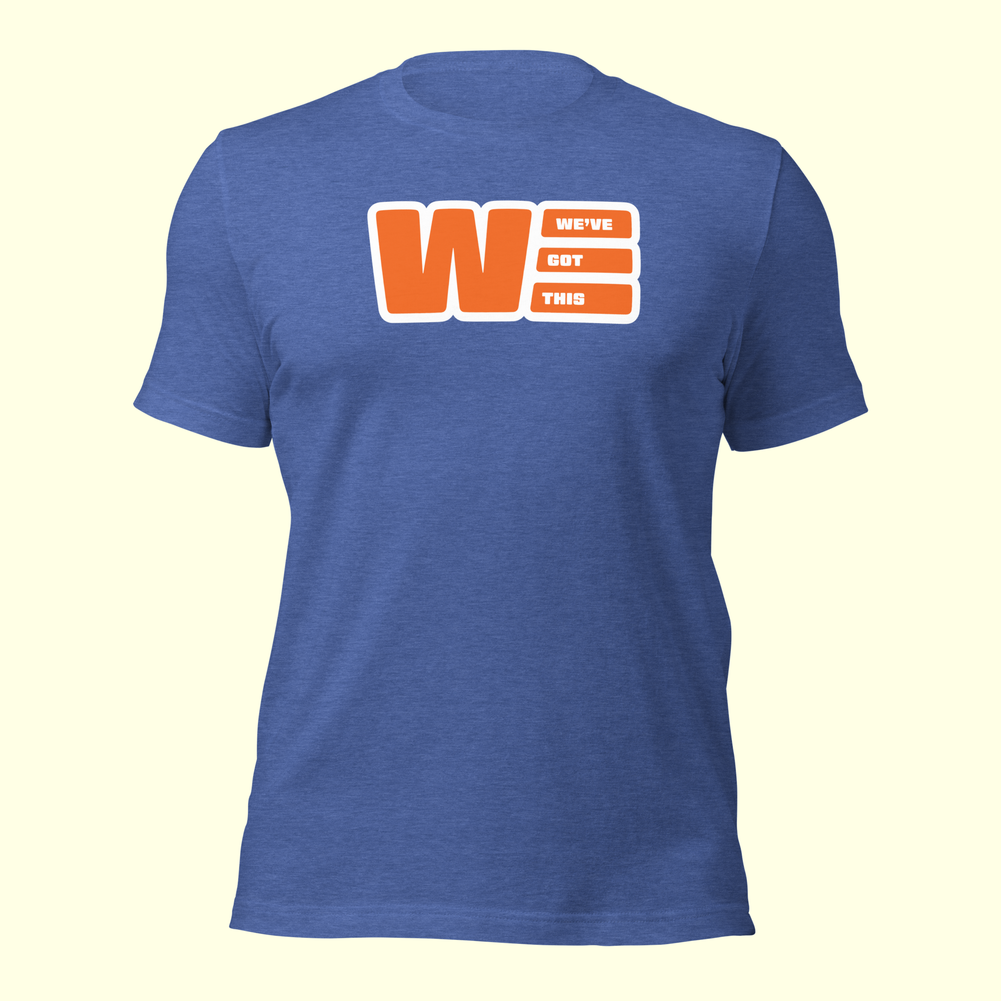 "We've Got This" Logo Men's t-shirt w/ white outline