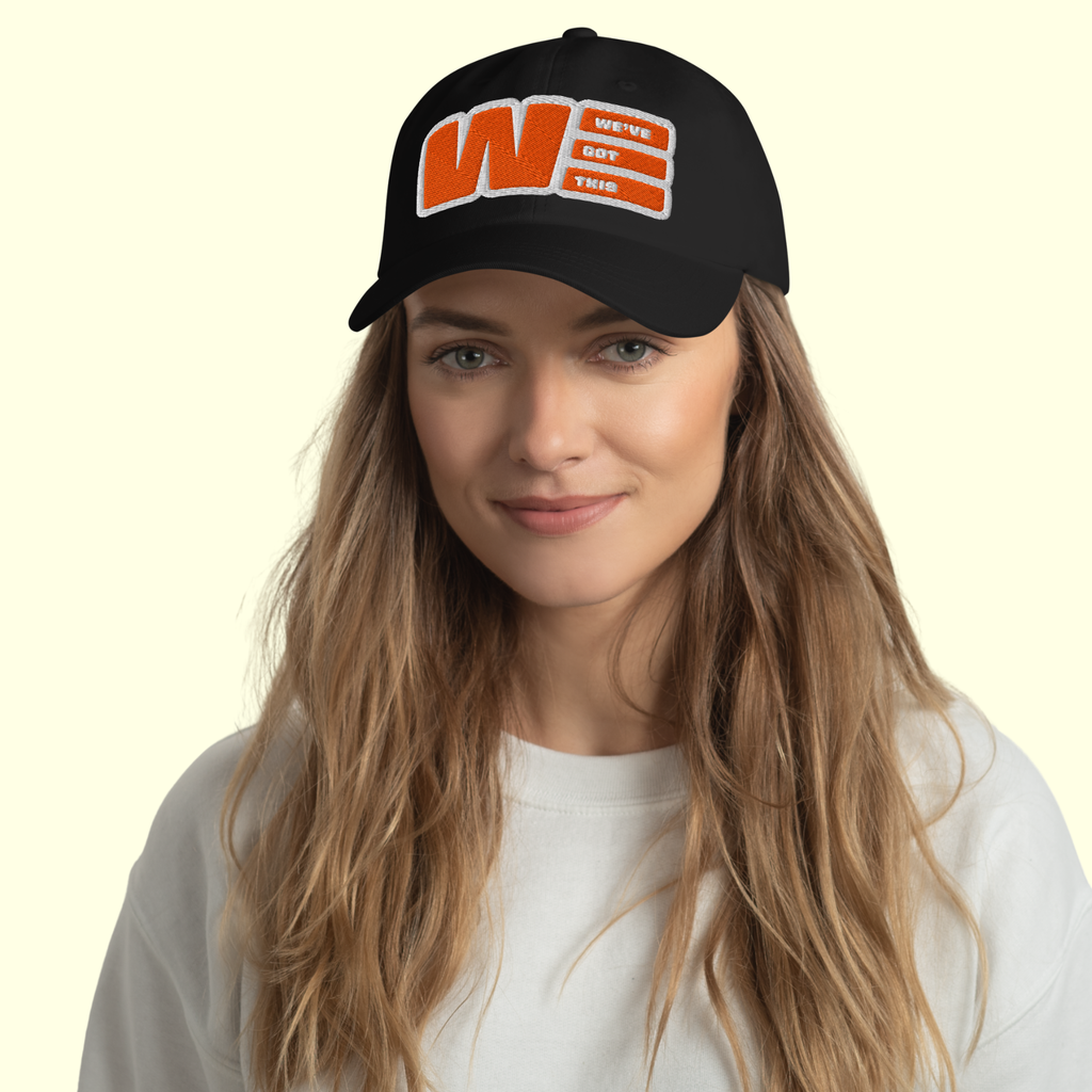 "We've Got This" Logo Women's Baseball cap w/ white outline
