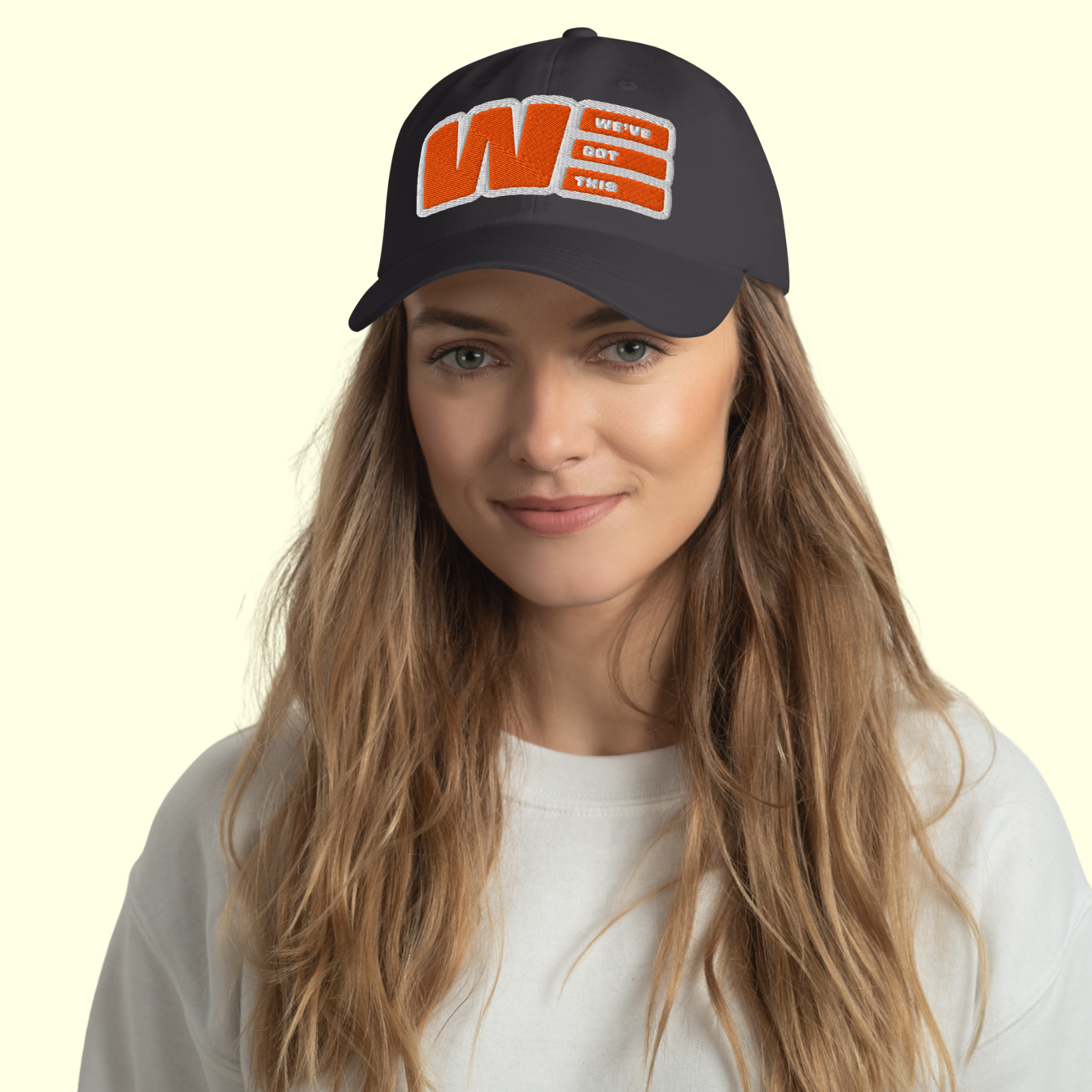 "We've Got This" Logo Women's Baseball cap w/ white outline
