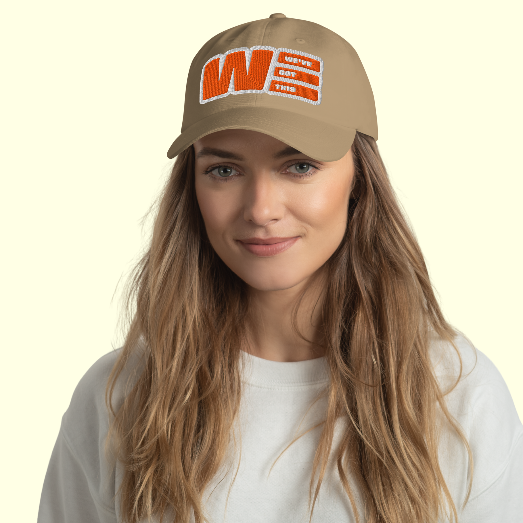 "We've Got This" Logo Women's Baseball cap w/ white outline
