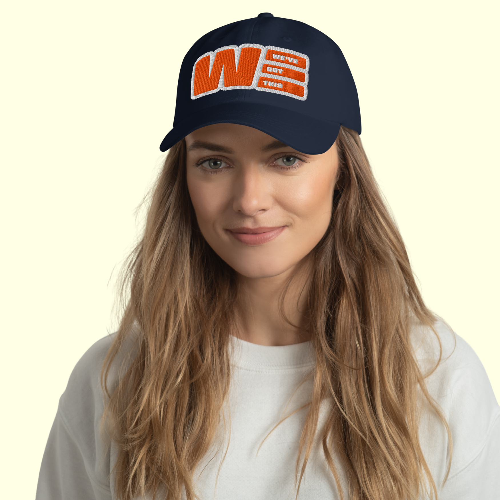 "We've Got This" Logo Women's Baseball cap w/ white outline