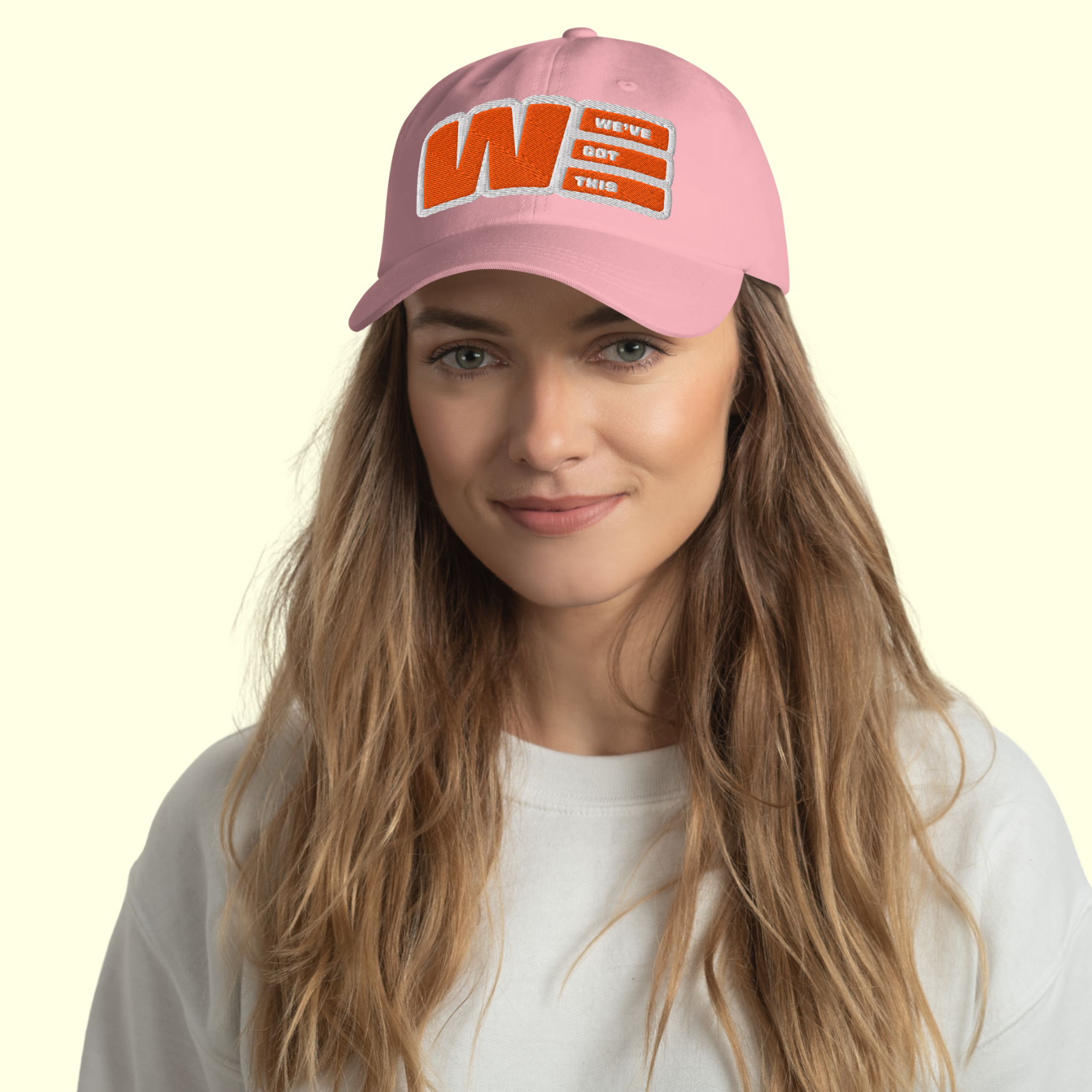 "We've Got This" Logo Women's Baseball cap w/ white outline