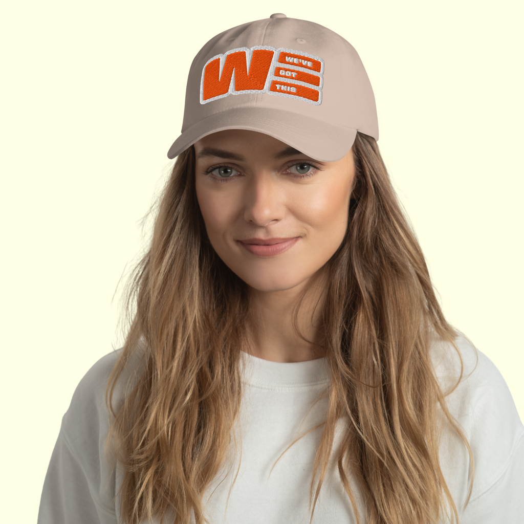 "We've Got This" Logo Women's Baseball cap w/ white outline