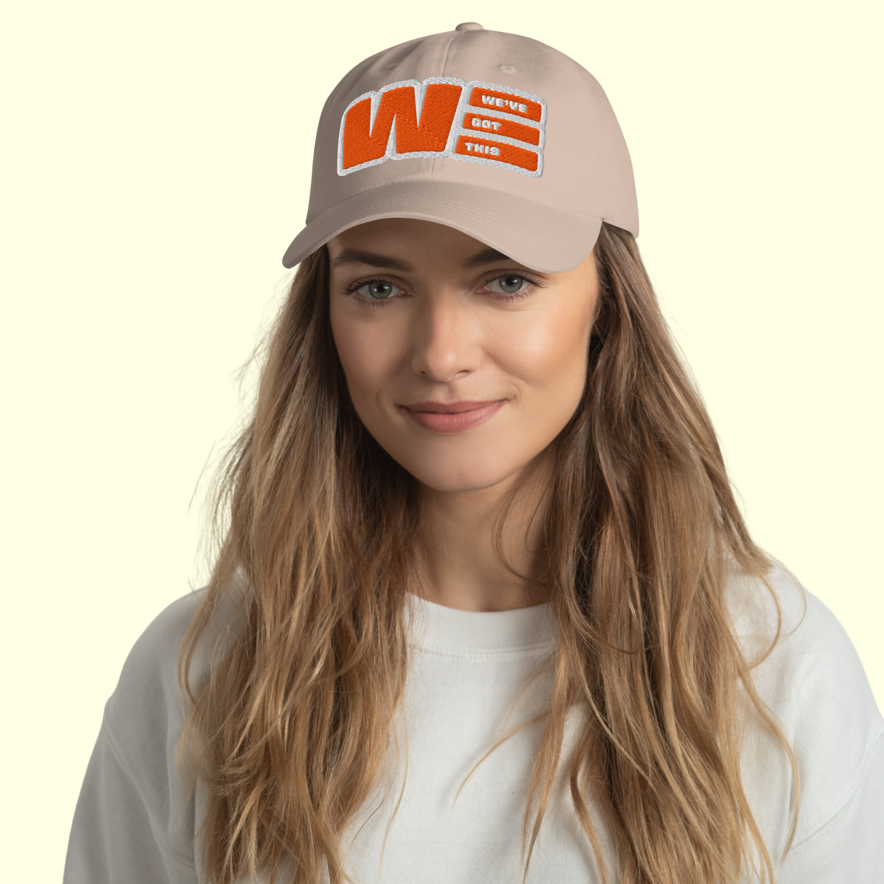 "We've Got This" Logo Women's Baseball cap w/ white outline