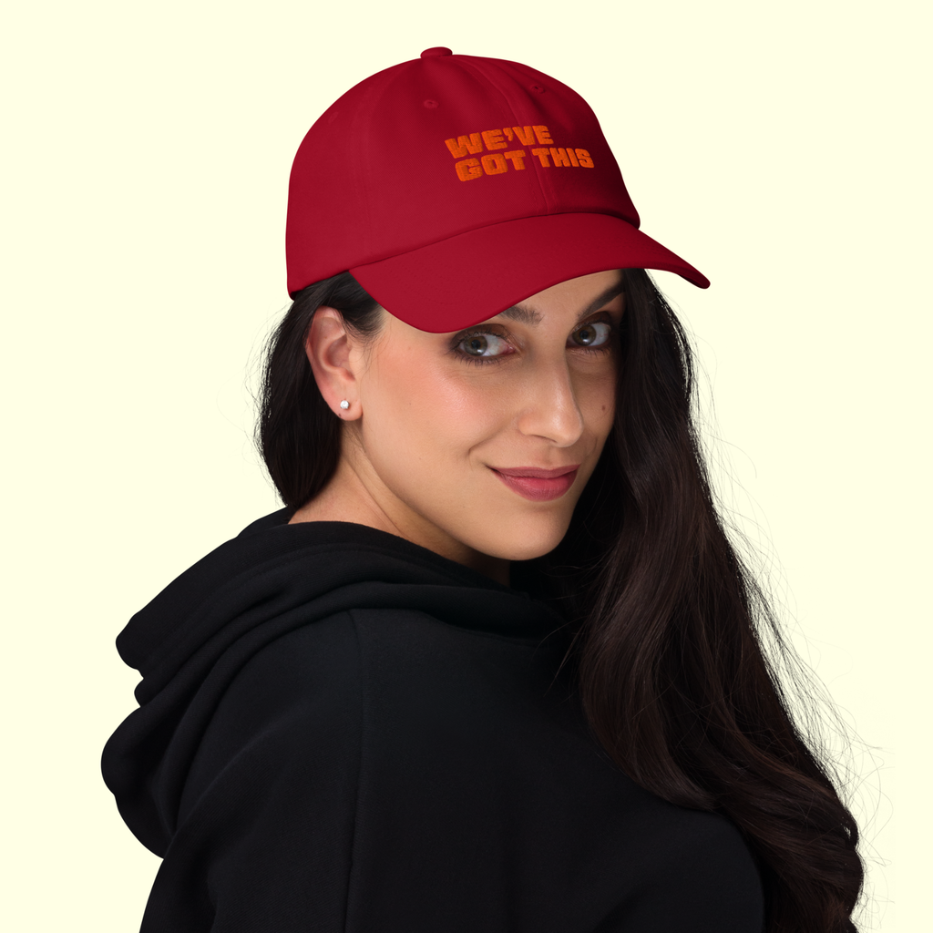 "We've Got This" Words Women's Baseball cap