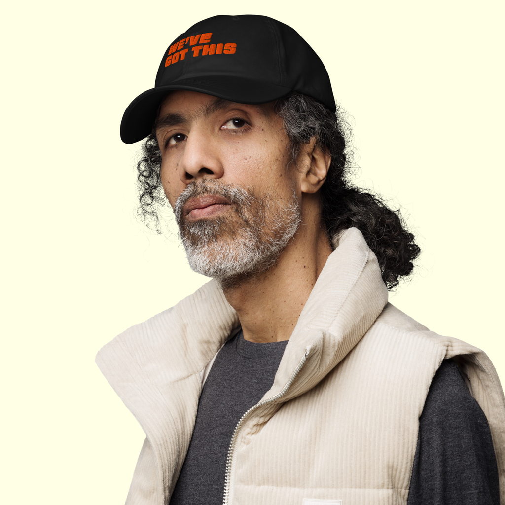 "We've Got This" Words Men's Baseball cap