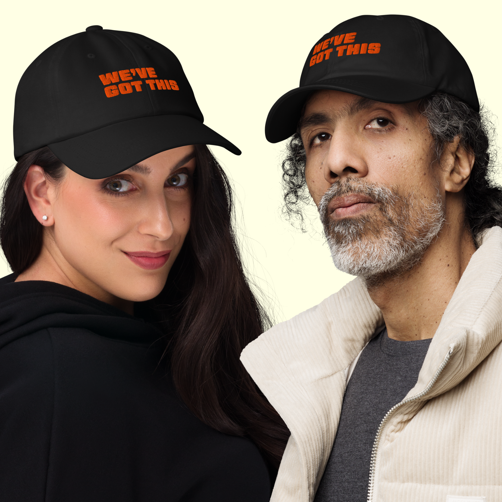 "We've Got This" Words Unisex Baseball cap