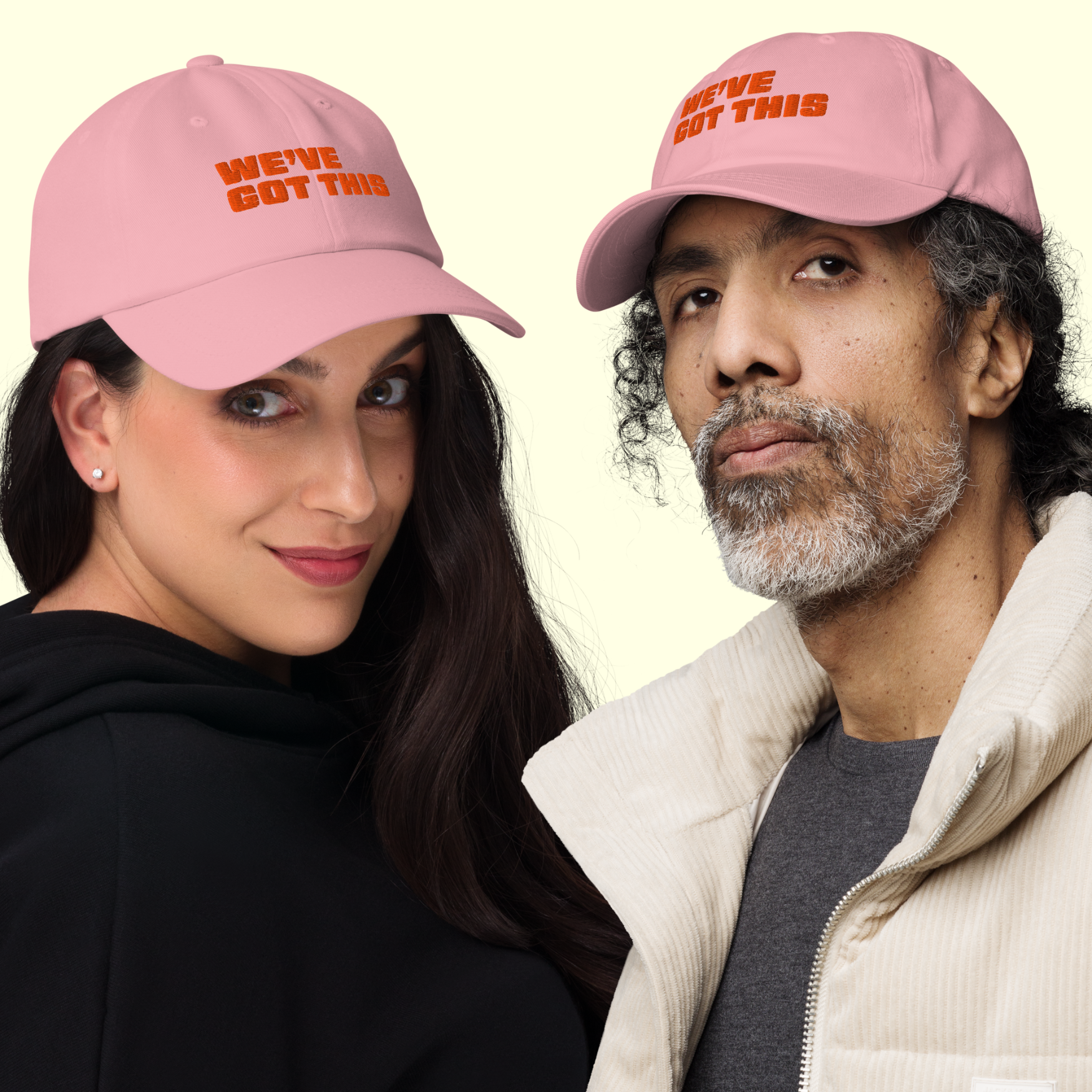 "We've Got This" Words Unisex Baseball cap