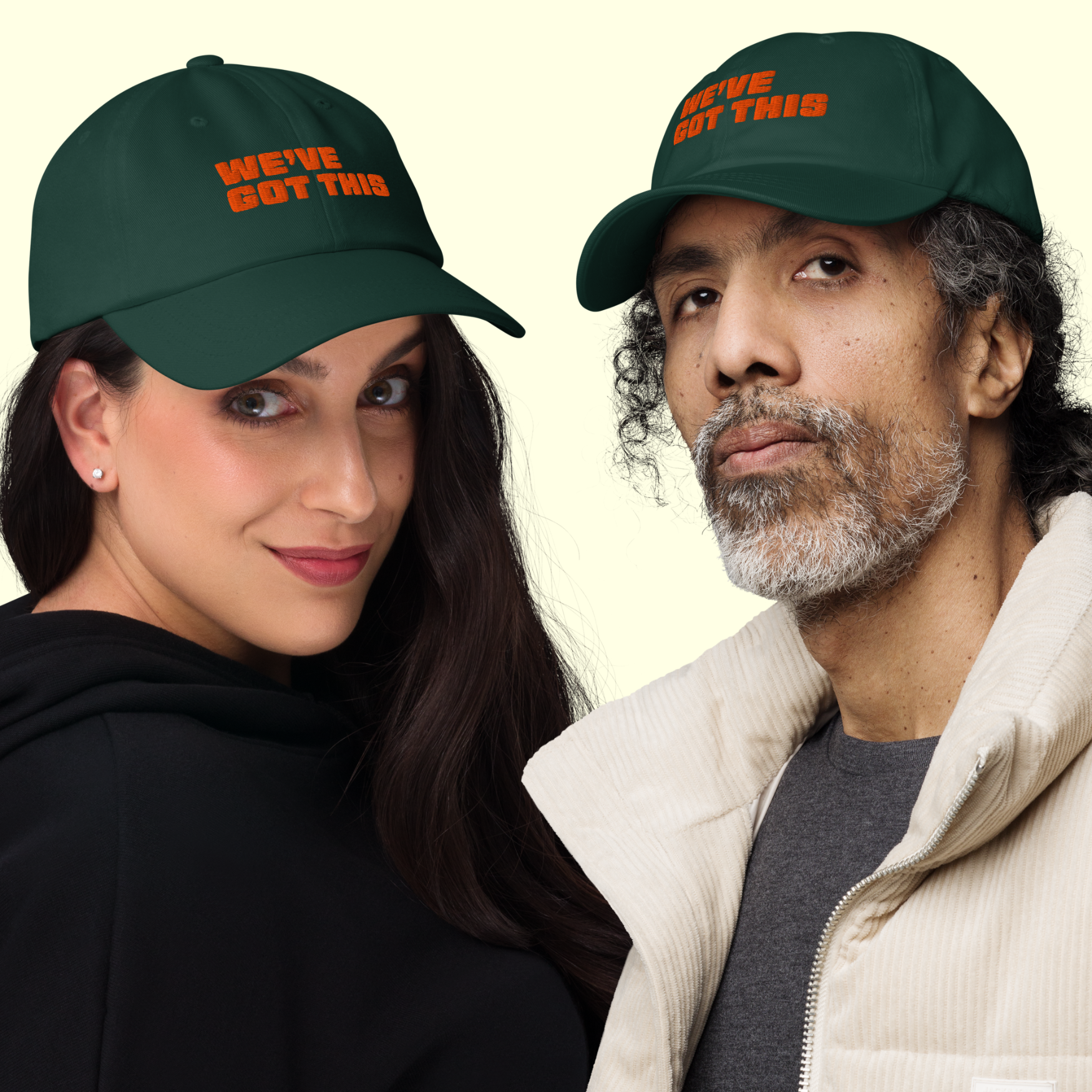 "We've Got This" Words Unisex Baseball cap