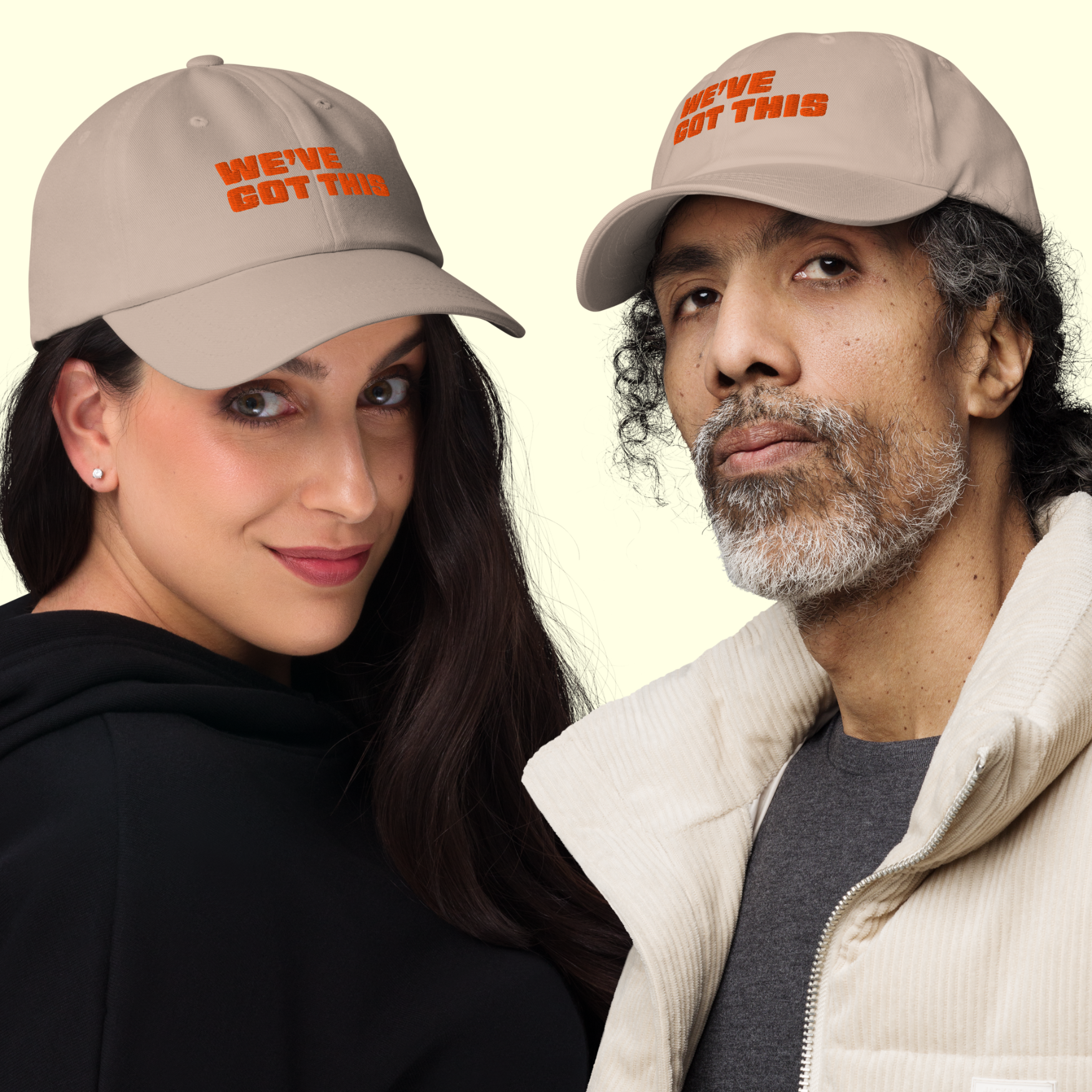 "We've Got This" Words Unisex Baseball cap