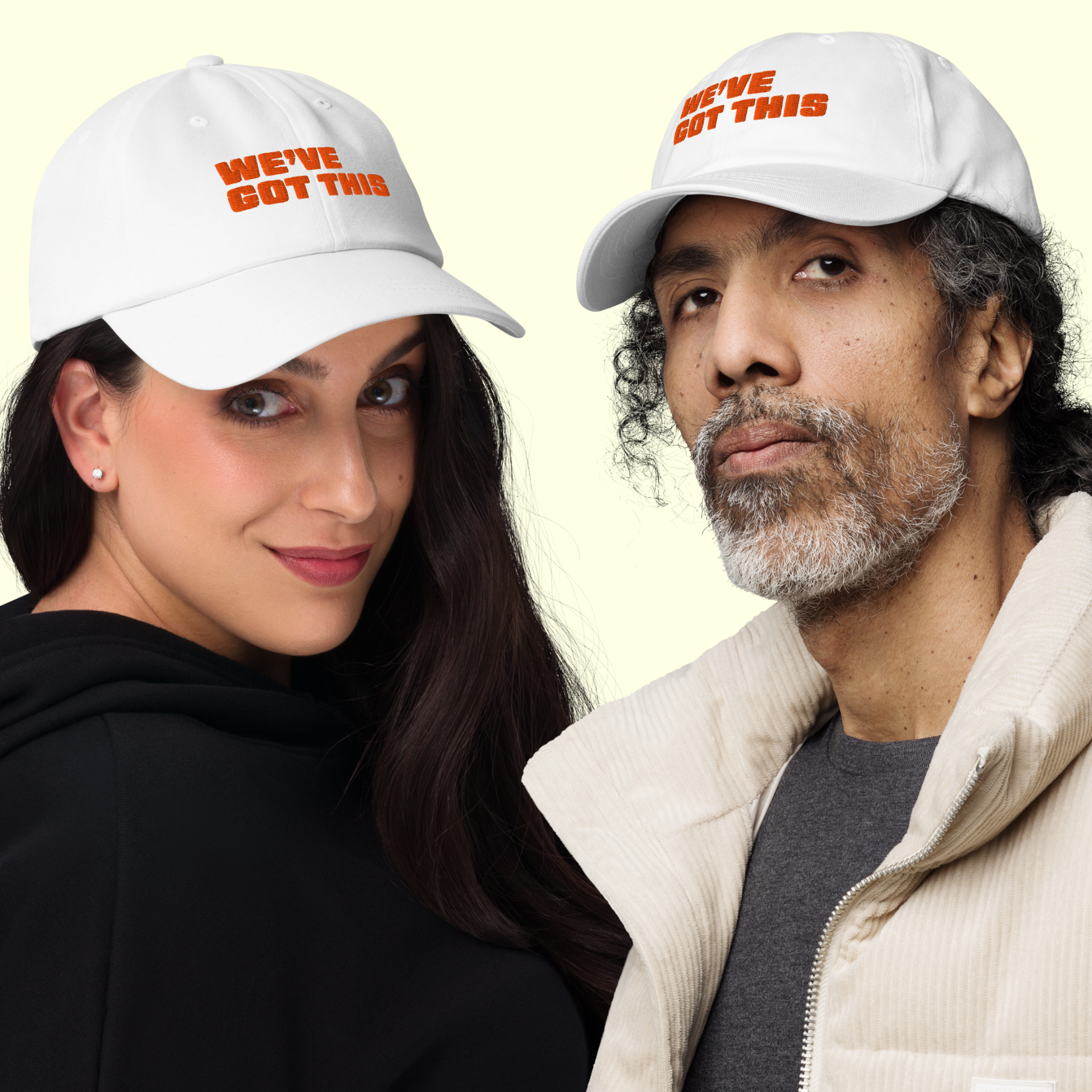 "We've Got This" Words Unisex Baseball cap