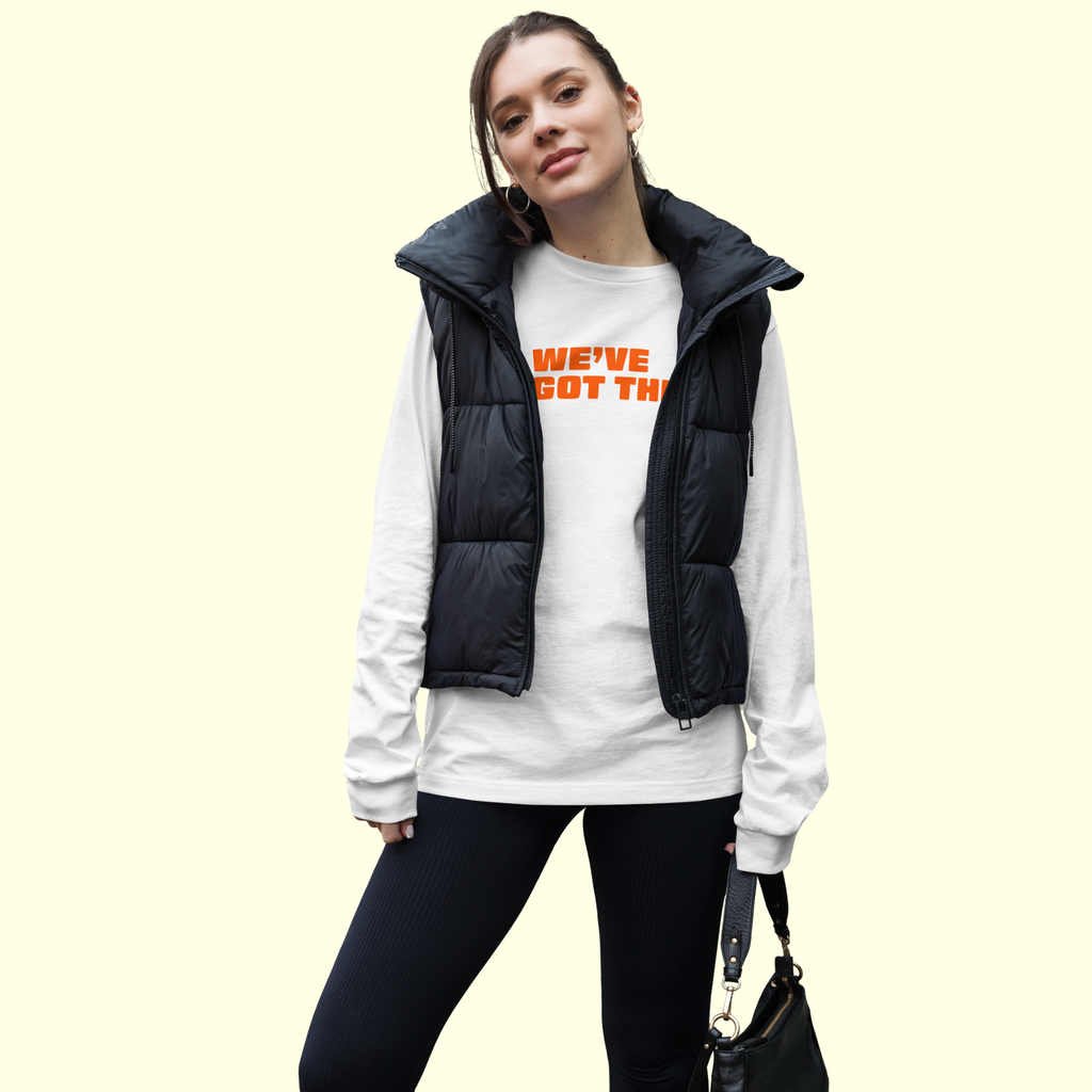 "We've Got This" Words Women's Long Sleeve Tee